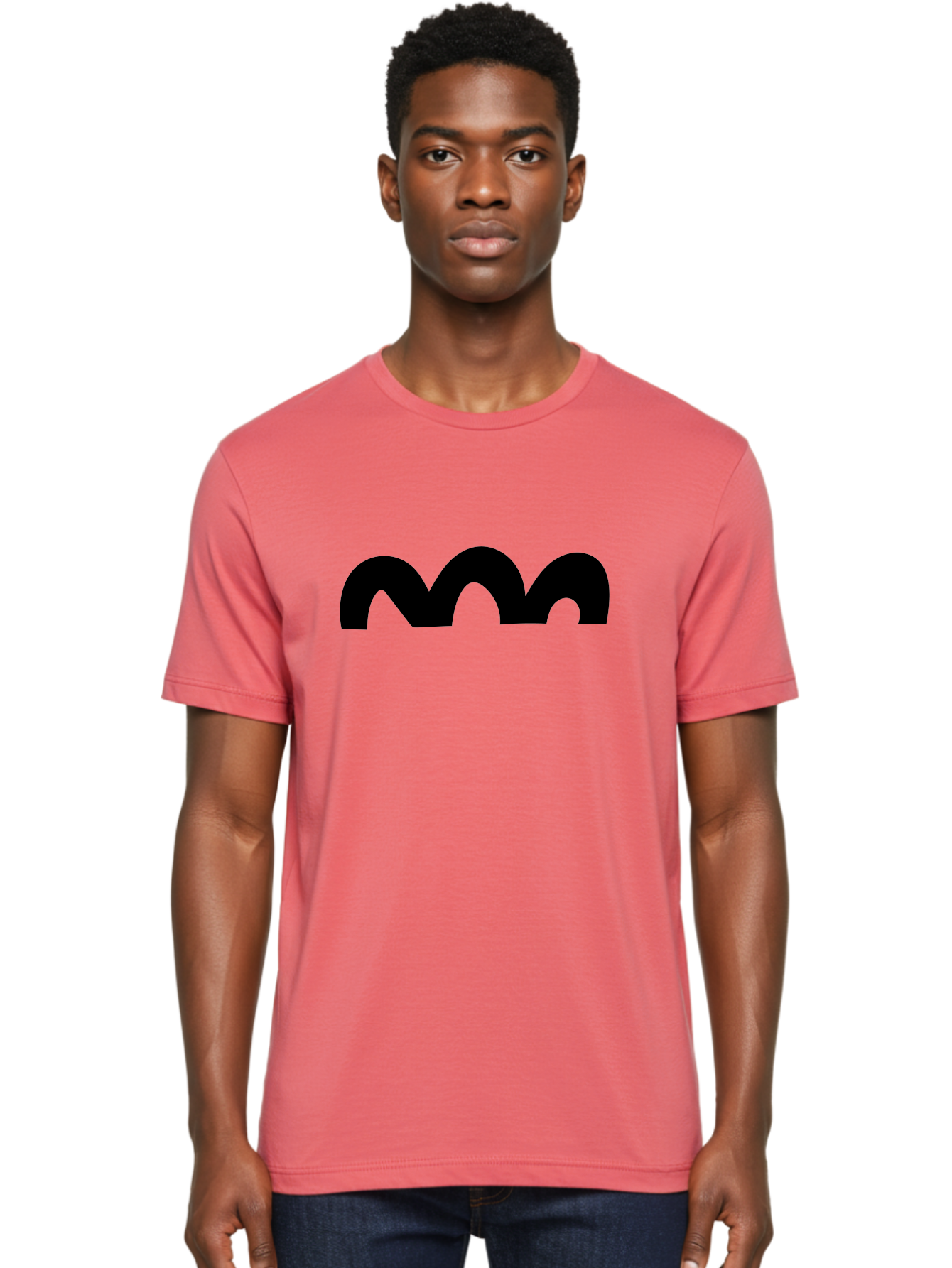 Mastodon-Logo Men'S Graphic Tee, 100% Cotton, Comfortable Casual Summer Wear, Machine Washable, Mastodon Logo, Black Logo, Stylized Letter M, Simple Design, Bold Typography, Social Media Icon -  Aaa462 6