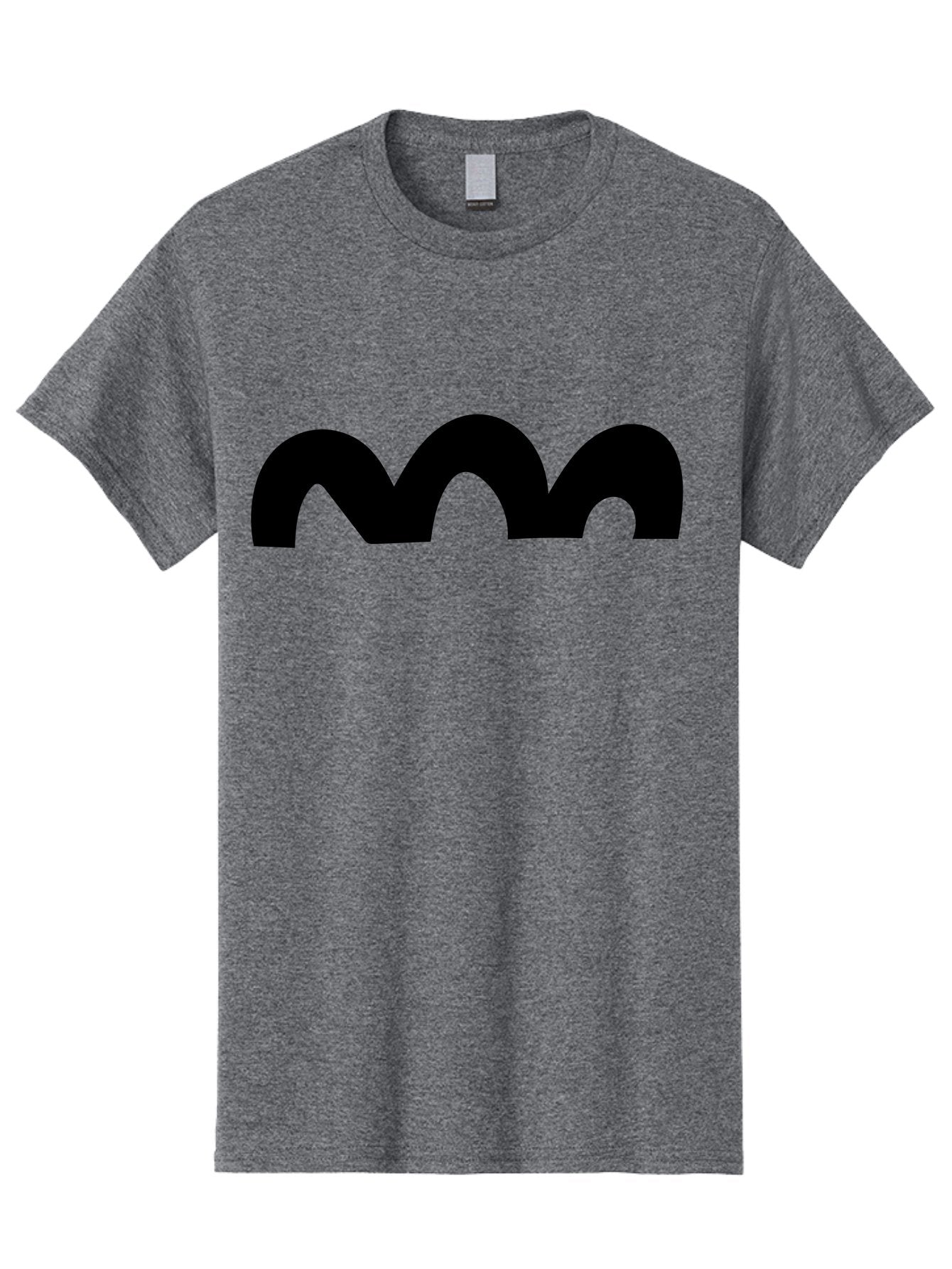 Mastodon-Logo Men'S Graphic Tee, 100% Cotton, Comfortable Casual Summer Wear, Machine Washable, Mastodon Logo, Black Logo, Stylized Letter M, Simple Design, Bold Typography, Social Media Icon -  Aaa462 21