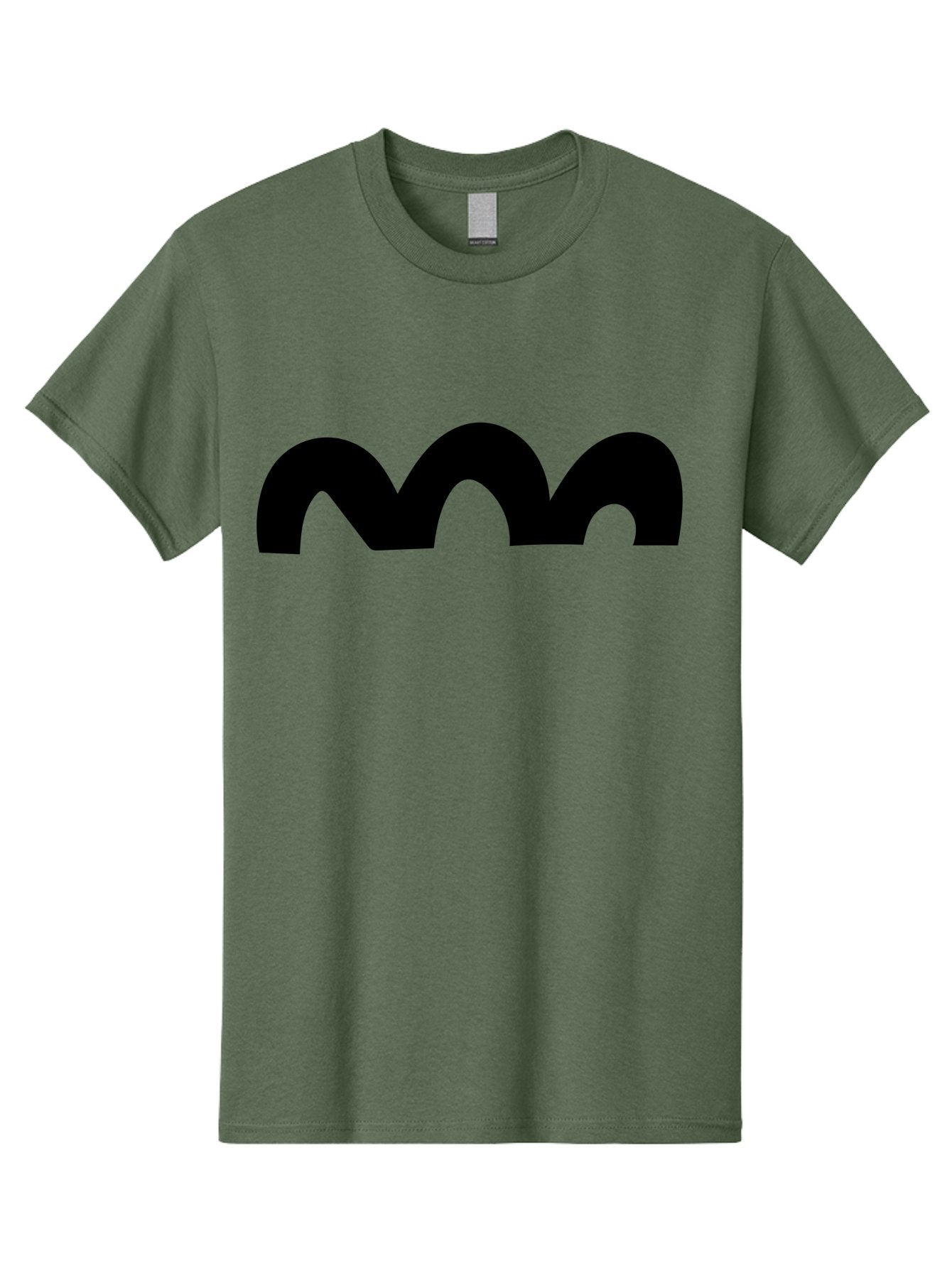 Mastodon-Logo Men'S Graphic Tee, 100% Cotton, Comfortable Casual Summer Wear, Machine Washable, Mastodon Logo, Black Logo, Stylized Letter M, Simple Design, Bold Typography, Social Media Icon -  Aaa462 23
