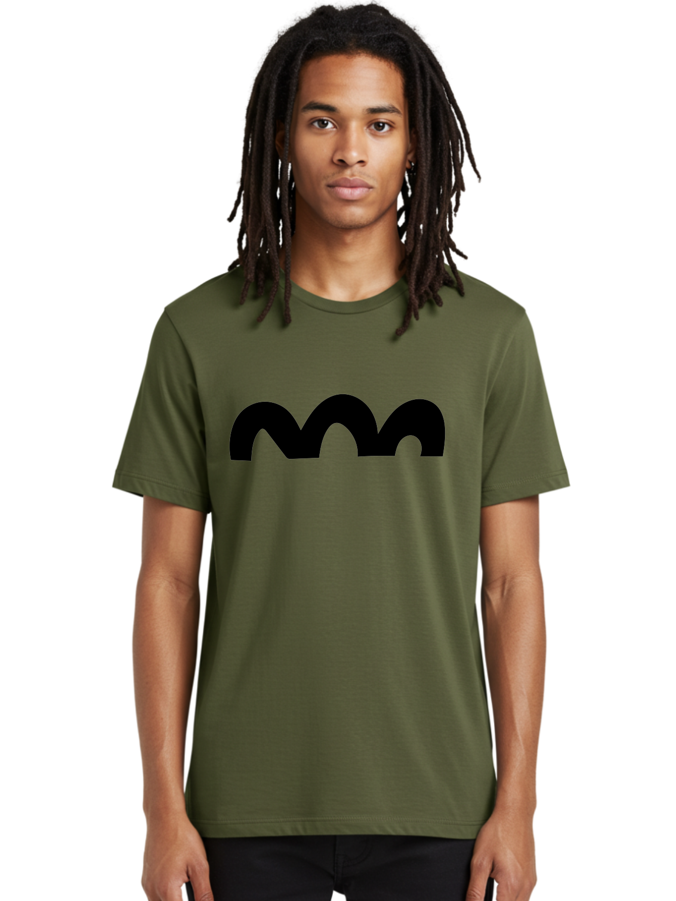 Mastodon-Logo Men'S Graphic Tee, 100% Cotton, Comfortable Casual Summer Wear, Machine Washable, Mastodon Logo, Black Logo, Stylized Letter M, Simple Design, Bold Typography, Social Media Icon -  Aaa462 16