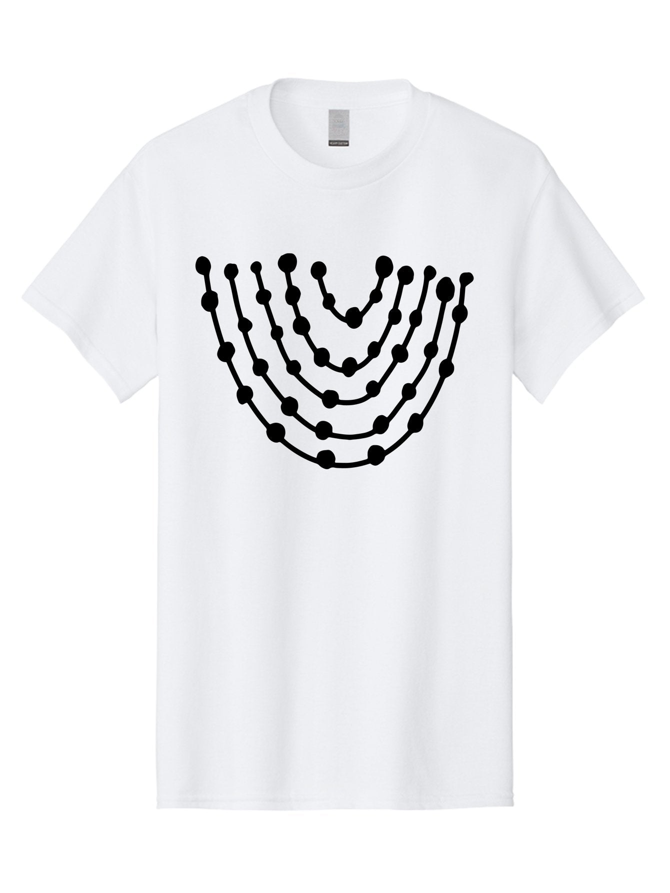 Menorah Men'S Graphic Tee, 100% Cotton, Comfortable Casual Summer Wear, Machine Washable, Menorah Illustration, Seven-Branched Candelabrum, Jewish Symbol, Black Graphic, Hanukkah, Faith, Tradition, Culture, Celebration -  Aaa463 13