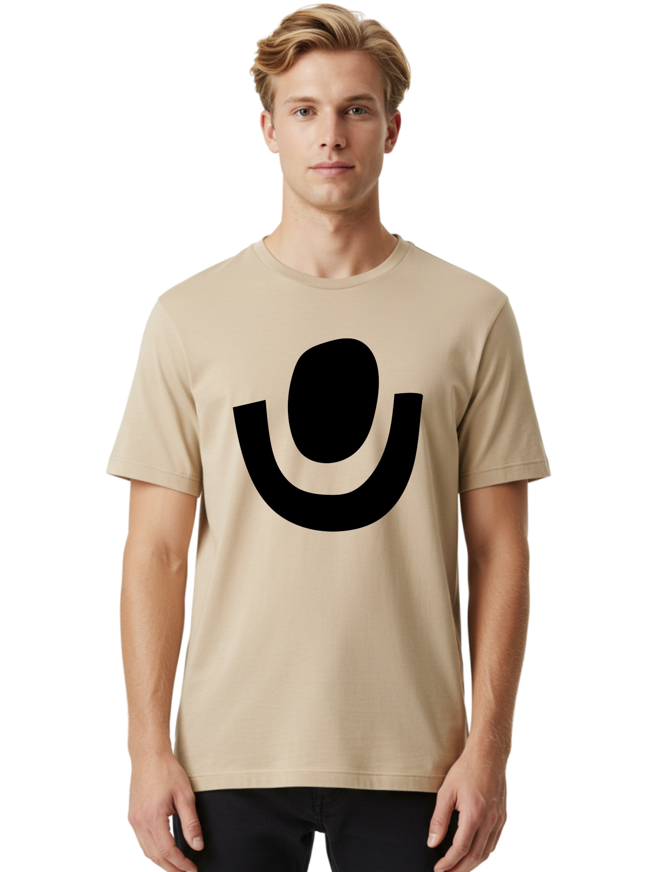 Microphone-Icon Men'S Graphic Tee, 100% Cotton, Comfortable Casual Summer Wear, Machine Washable, Microphone Icon, Voice Recording, Podcasting, Music, Audio Equipment, Black Silhouette, Simple Design, Modern Logo -  Aaa464 28