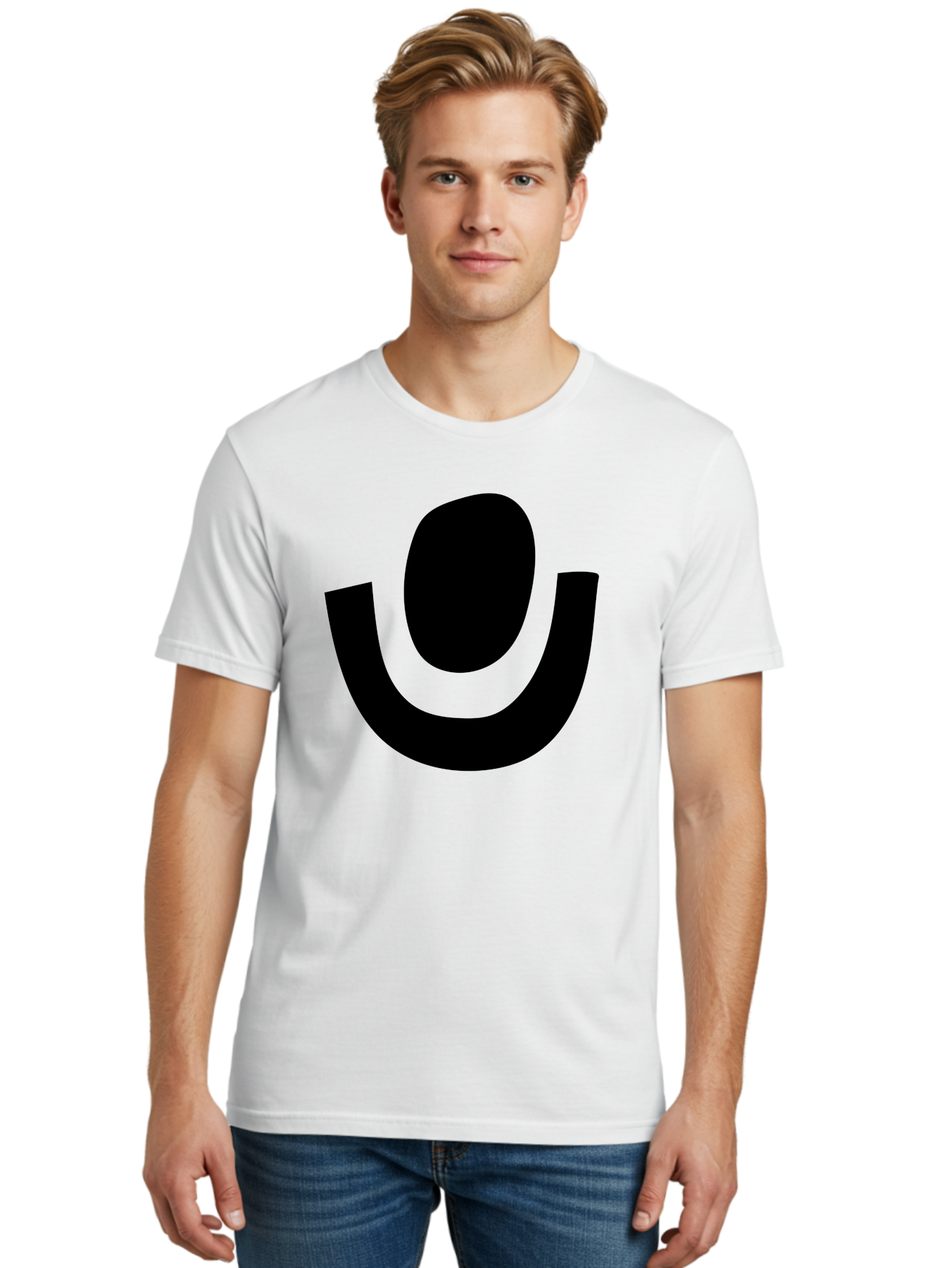 Microphone-Icon Men'S Graphic Tee, 100% Cotton, Comfortable Casual Summer Wear, Machine Washable, Microphone Icon, Voice Recording, Podcasting, Music, Audio Equipment, Black Silhouette, Simple Design, Modern Logo -  Aaa464 30