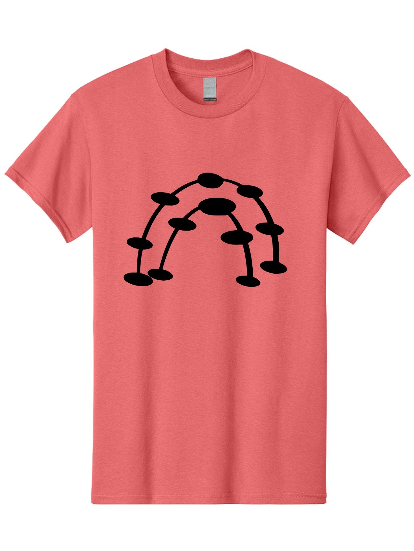 Molecule-Structure Men'S Graphic Tee, 100% Cotton, Comfortable Casual Summer Wear, Machine Washable, Network Diagram, Interconnected Nodes, Abstract Design, Futuristic Illustration, Digital Connectivity, Complex Network, Node Connections, -  Aaa465 13