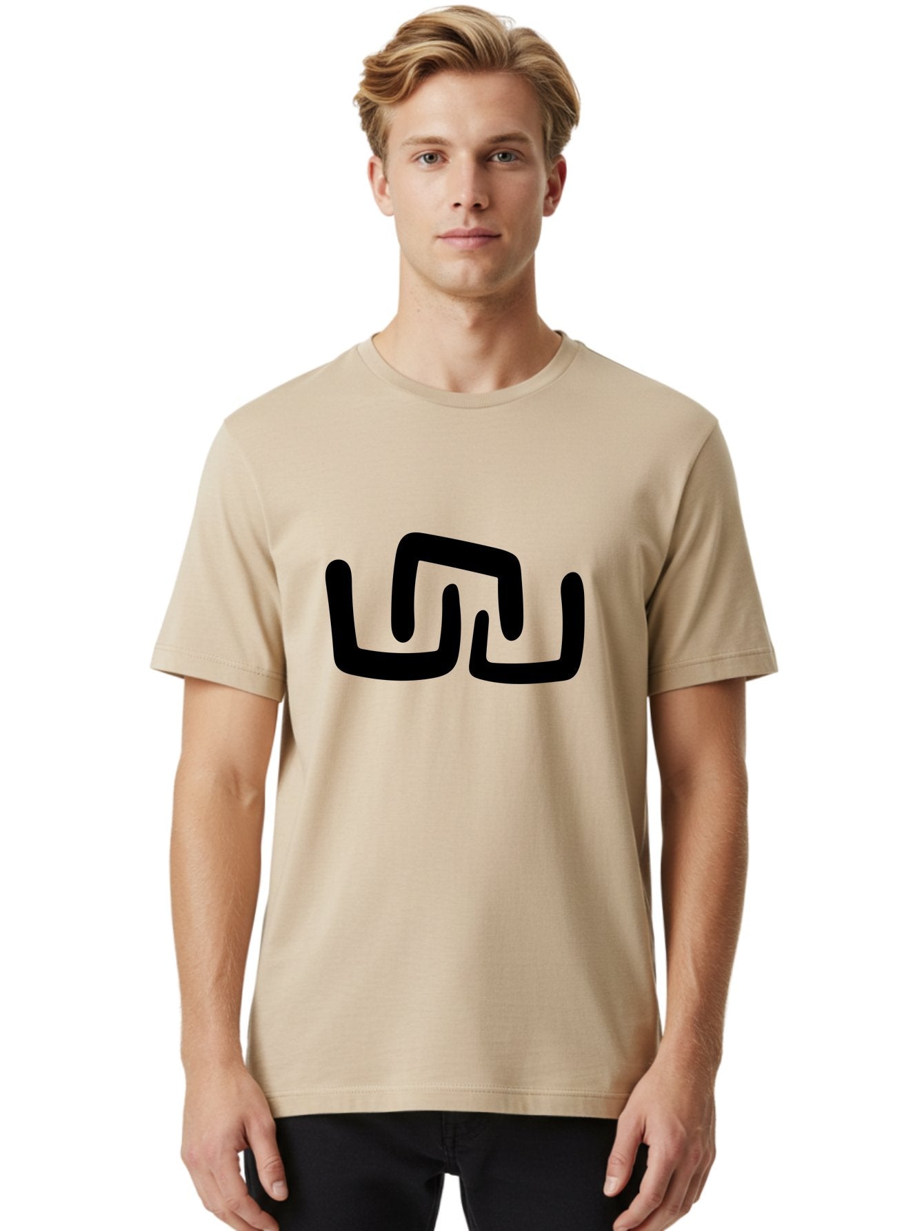 Mt Men'S Graphic Tee, 100% Cotton, Comfortable Casual Summer Wear, Machine Washable, Stylized Letters, Bold Font, Abstract Design, Modern Typography, Minimalist Art, Sleek Lines, Simple Shapes -  Aaa469 8