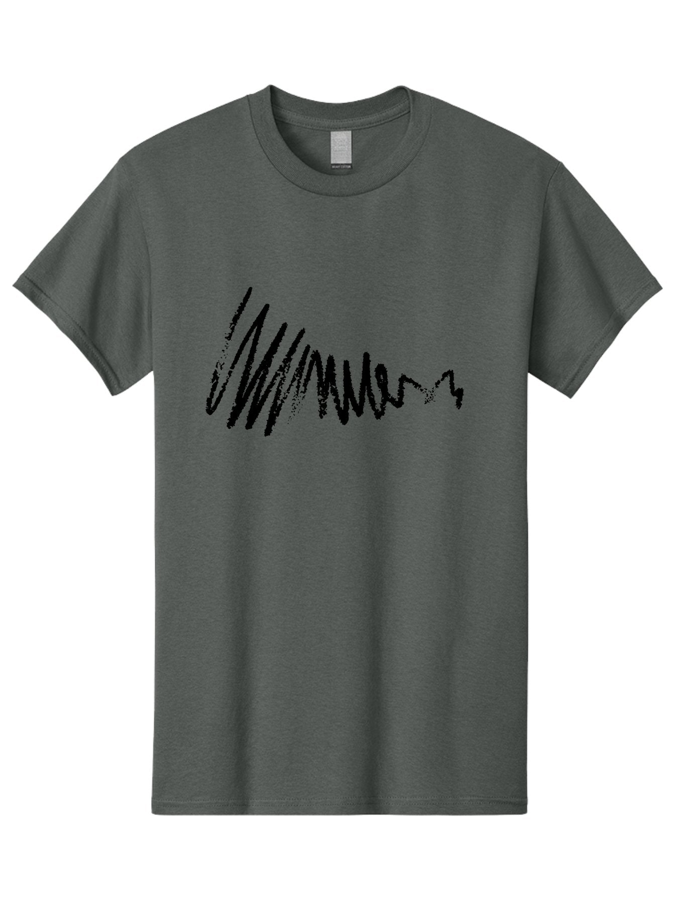 Mummer Men'S Graphic Tee, 100% Cotton, Comfortable Casual Summer Wear, Machine Washable, Black Scribble, Handwriting, Cursive Text, Abstract Design, Creative Typography, Mummer Word, Dynamic Lines, Artistic Expression -  Aaa470 17