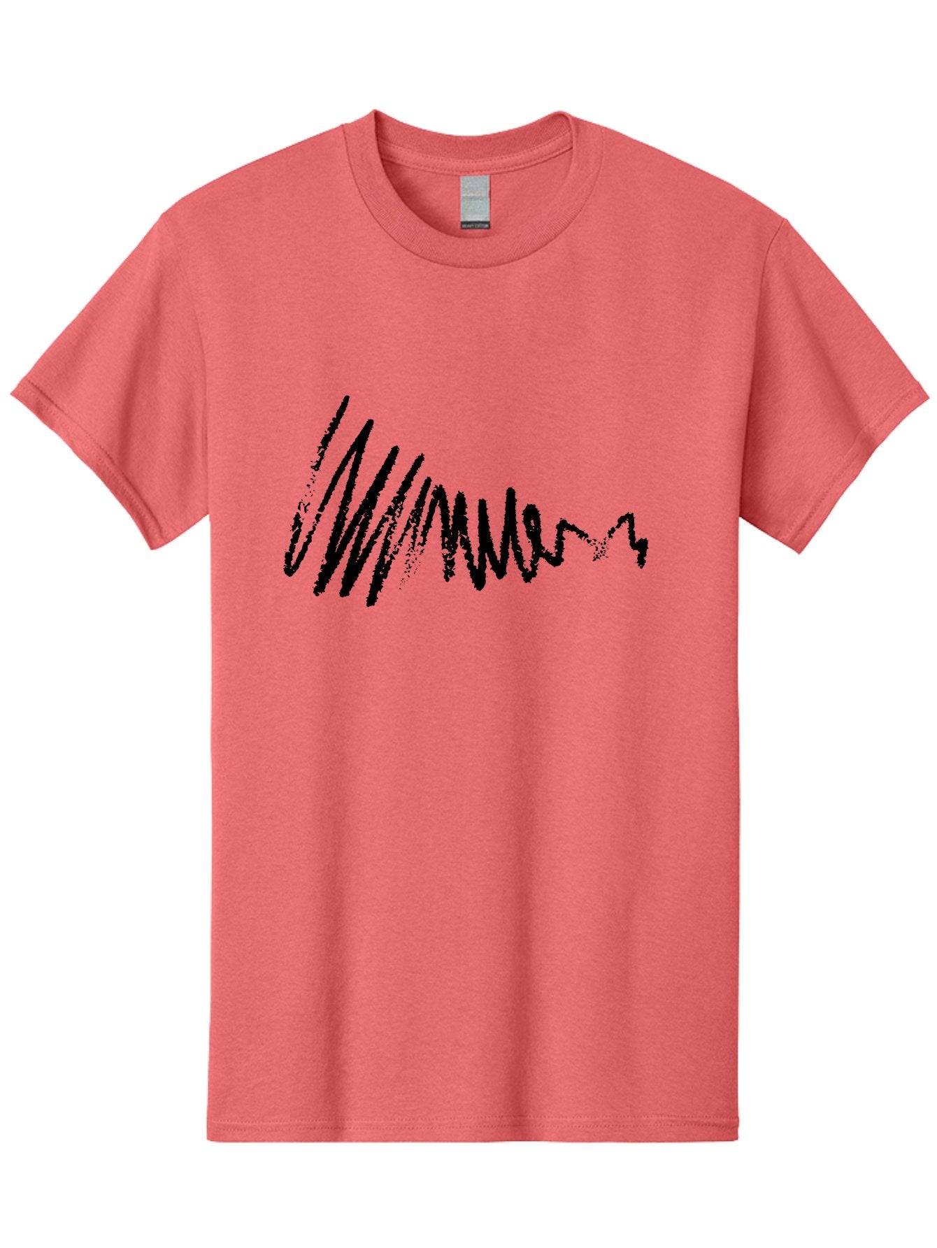 Mummer Men'S Graphic Tee, 100% Cotton, Comfortable Casual Summer Wear, Machine Washable, Black Scribble, Handwriting, Cursive Text, Abstract Design, Creative Typography, Mummer Word, Dynamic Lines, Artistic Expression -  Aaa470 11