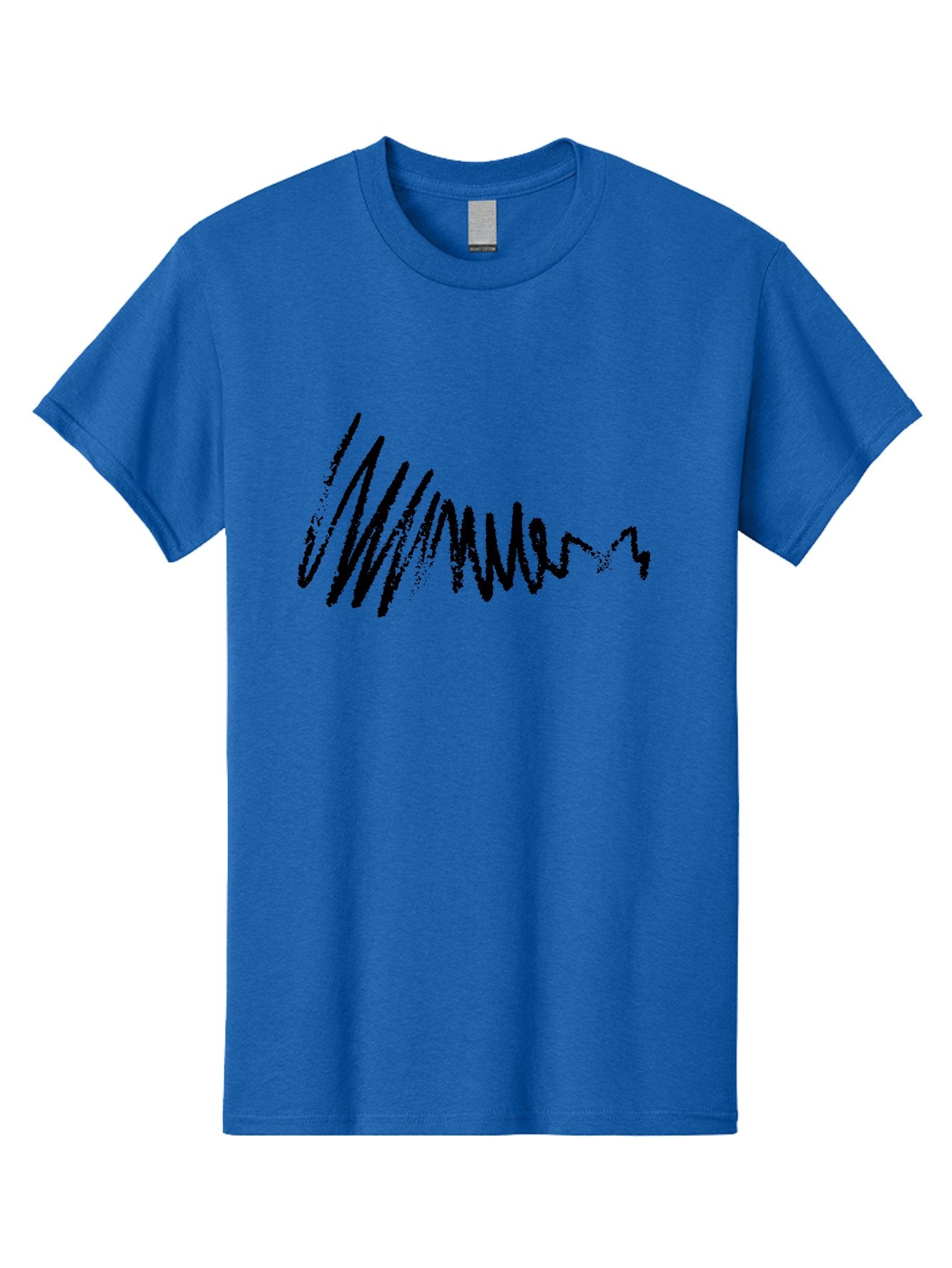 Mummer Men'S Graphic Tee, 100% Cotton, Comfortable Casual Summer Wear, Machine Washable, Black Scribble, Handwriting, Cursive Text, Abstract Design, Creative Typography, Mummer Word, Dynamic Lines, Artistic Expression -  Aaa470 19
