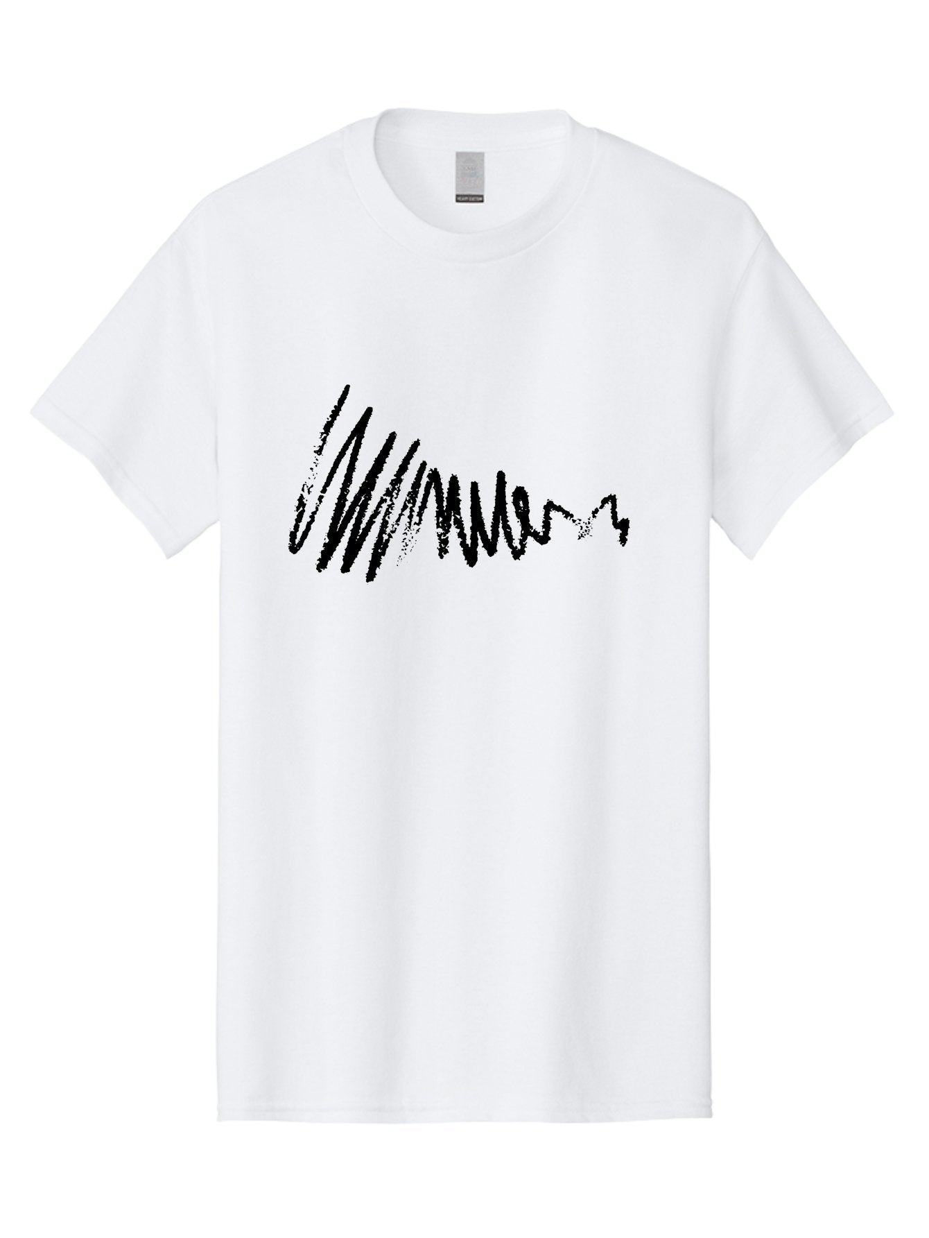 Mummer Men'S Graphic Tee, 100% Cotton, Comfortable Casual Summer Wear, Machine Washable, Black Scribble, Handwriting, Cursive Text, Abstract Design, Creative Typography, Mummer Word, Dynamic Lines, Artistic Expression -  Aaa470 5