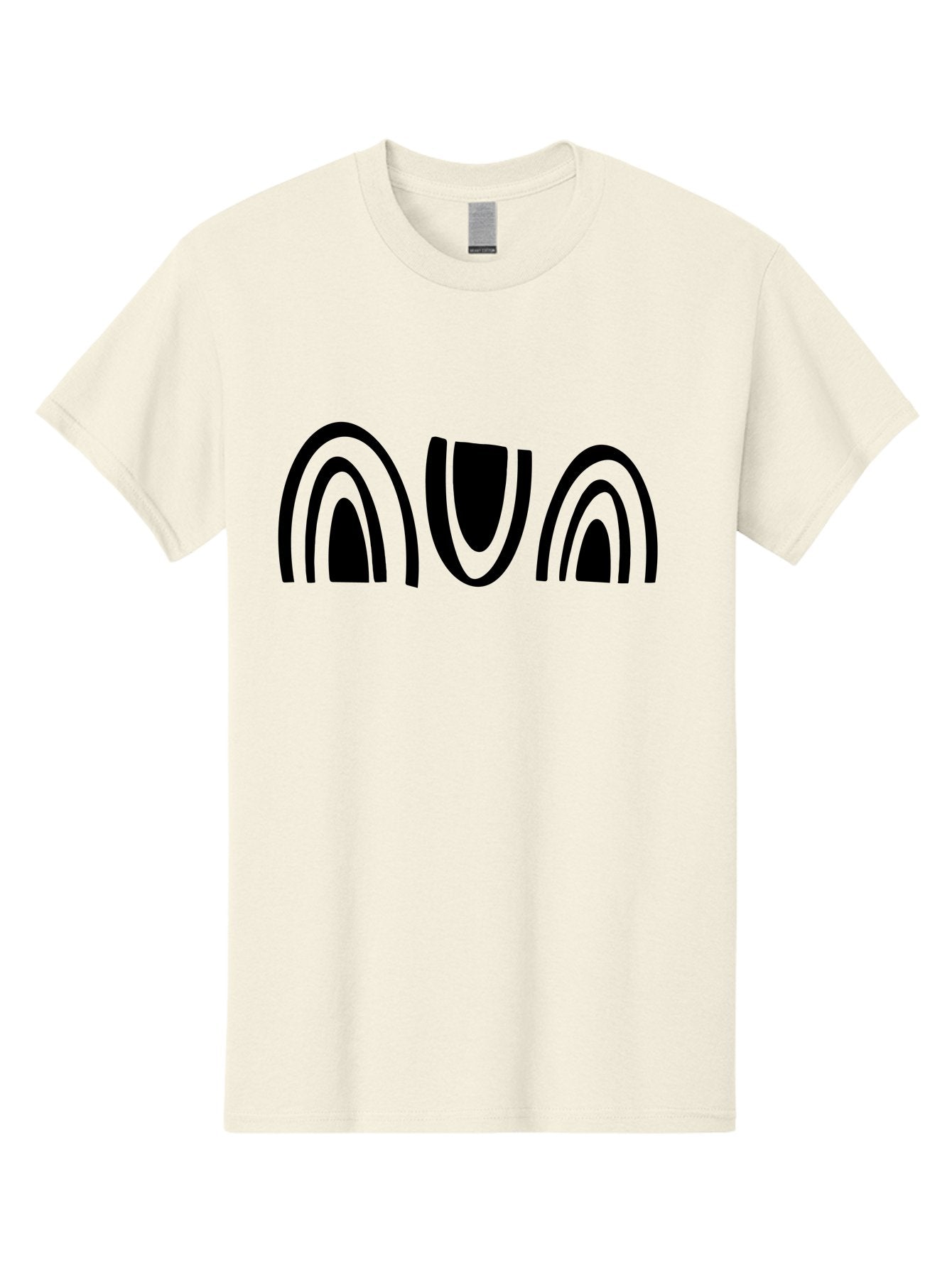 Nun Men'S Graphic Tee, 100% Cotton, Comfortable Casual Summer Wear, Machine Washable, Ava Logo, Minimalist Design, Black And Green Color Scheme, Simple Typography, Abstract Shapes, Modern Aesthetic, Graphical Elements -  Aaa471 5