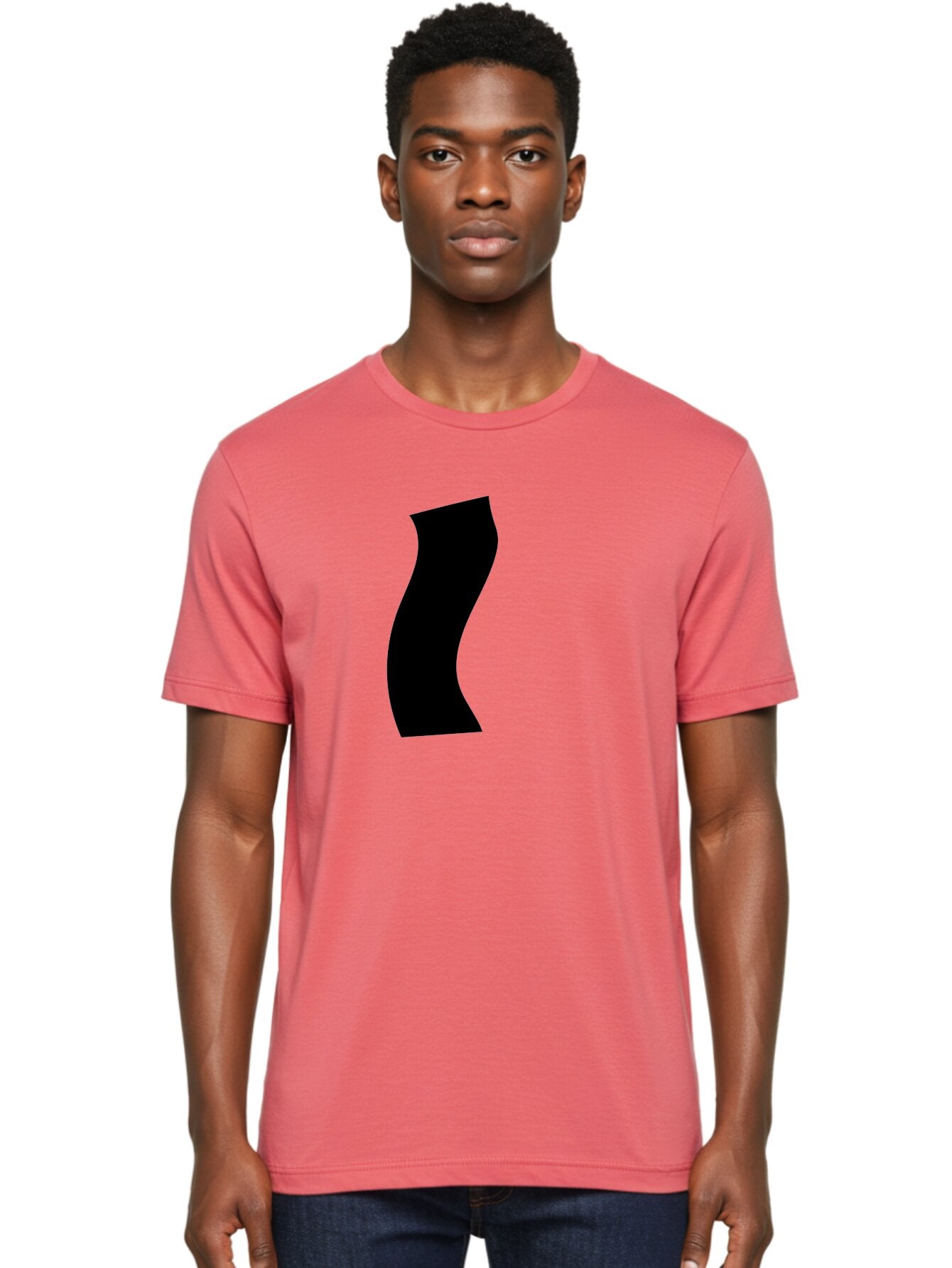 S Men'S Graphic Tee, 100% Cotton, Comfortable Casual Summer Wear, Machine Washable, Stylized Letter, Abstract Design, Minimalist Art, Bold Font, Modern Graphic, Sleek Typography, Simple Shape -  Aaa480 12