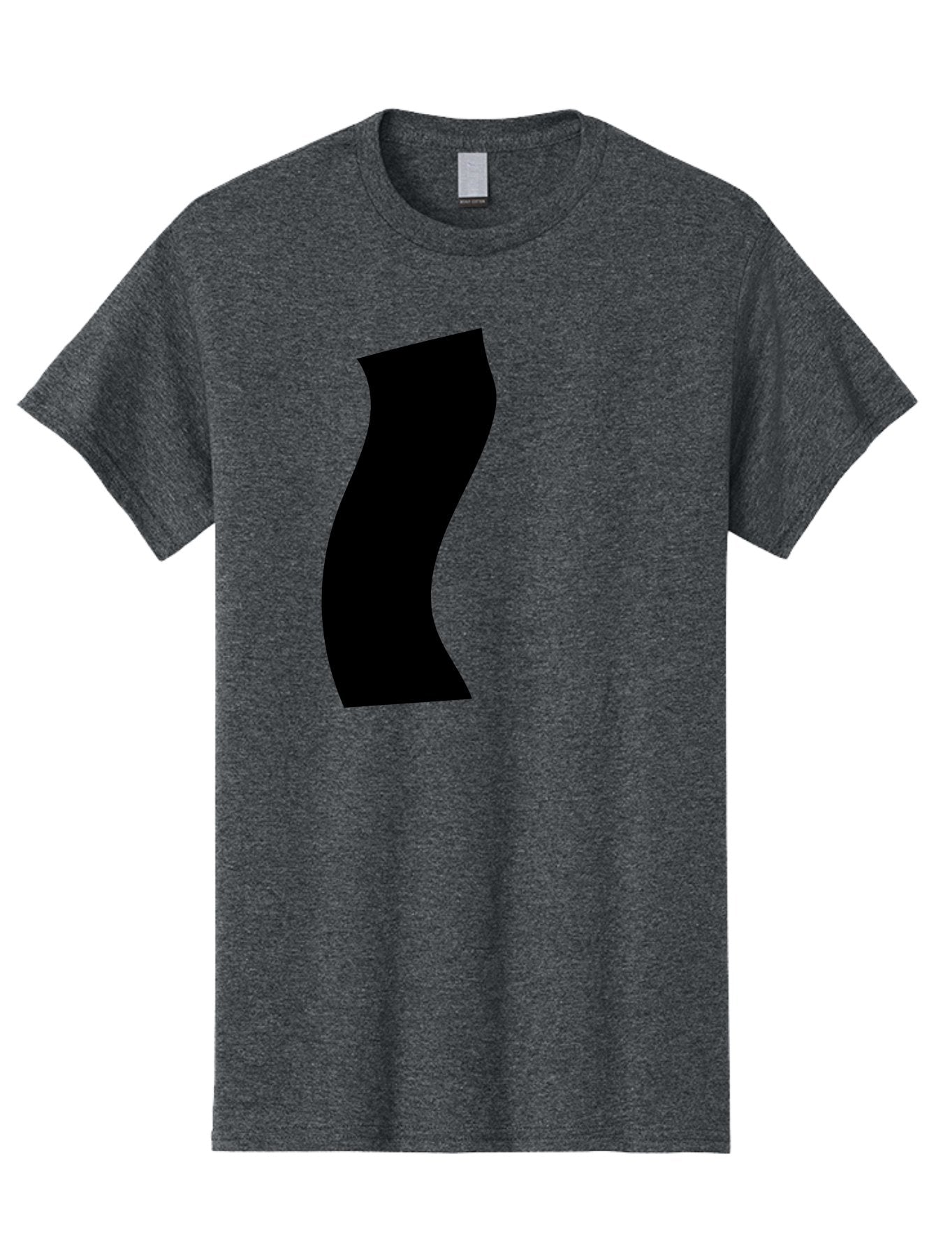 S Men'S Graphic Tee, 100% Cotton, Comfortable Casual Summer Wear, Machine Washable, Stylized Letter, Abstract Design, Minimalist Art, Bold Font, Modern Graphic, Sleek Typography, Simple Shape -  Aaa480 17