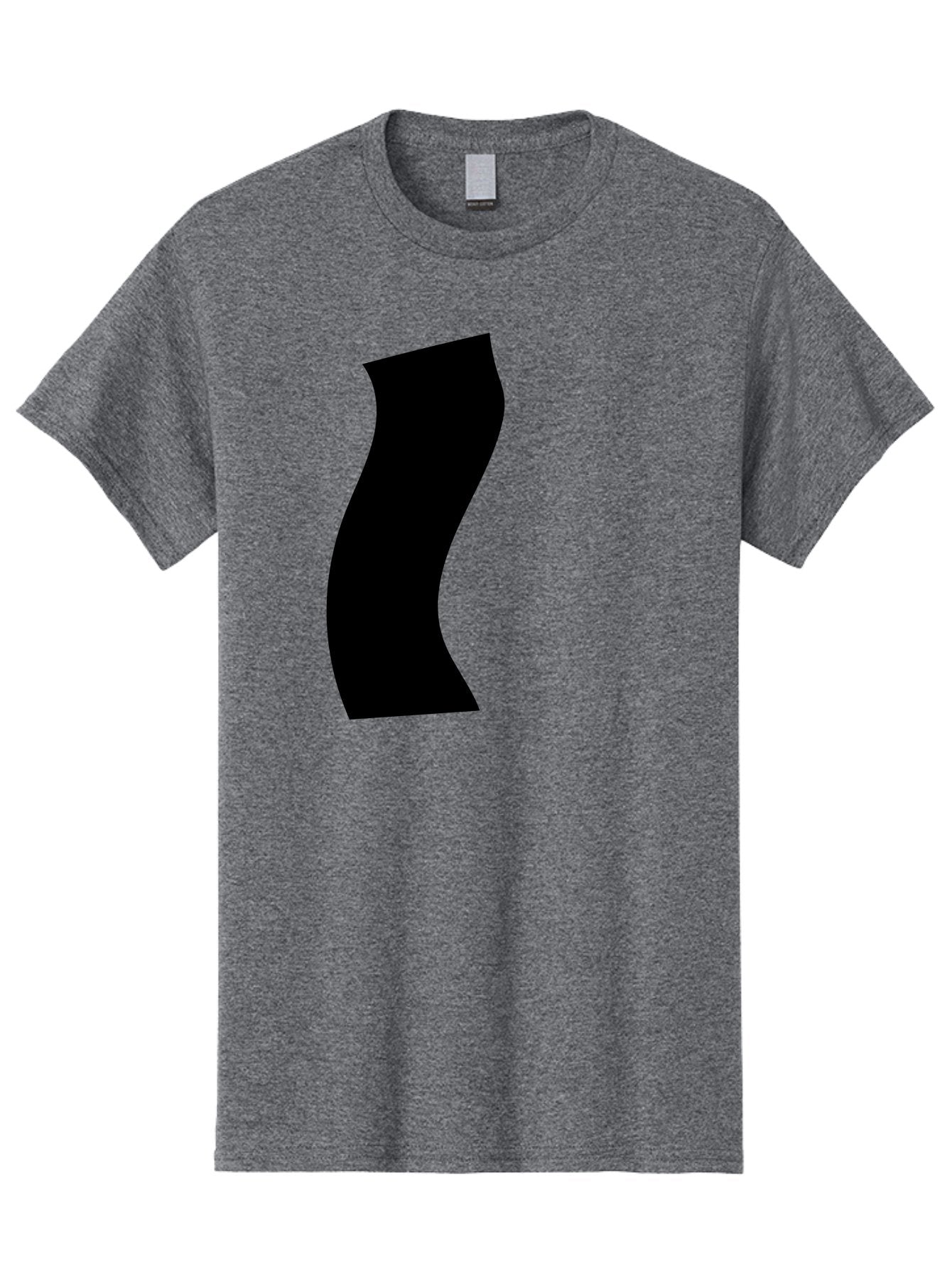 S Men'S Graphic Tee, 100% Cotton, Comfortable Casual Summer Wear, Machine Washable, Stylized Letter, Abstract Design, Minimalist Art, Bold Font, Modern Graphic, Sleek Typography, Simple Shape -  Aaa480 19