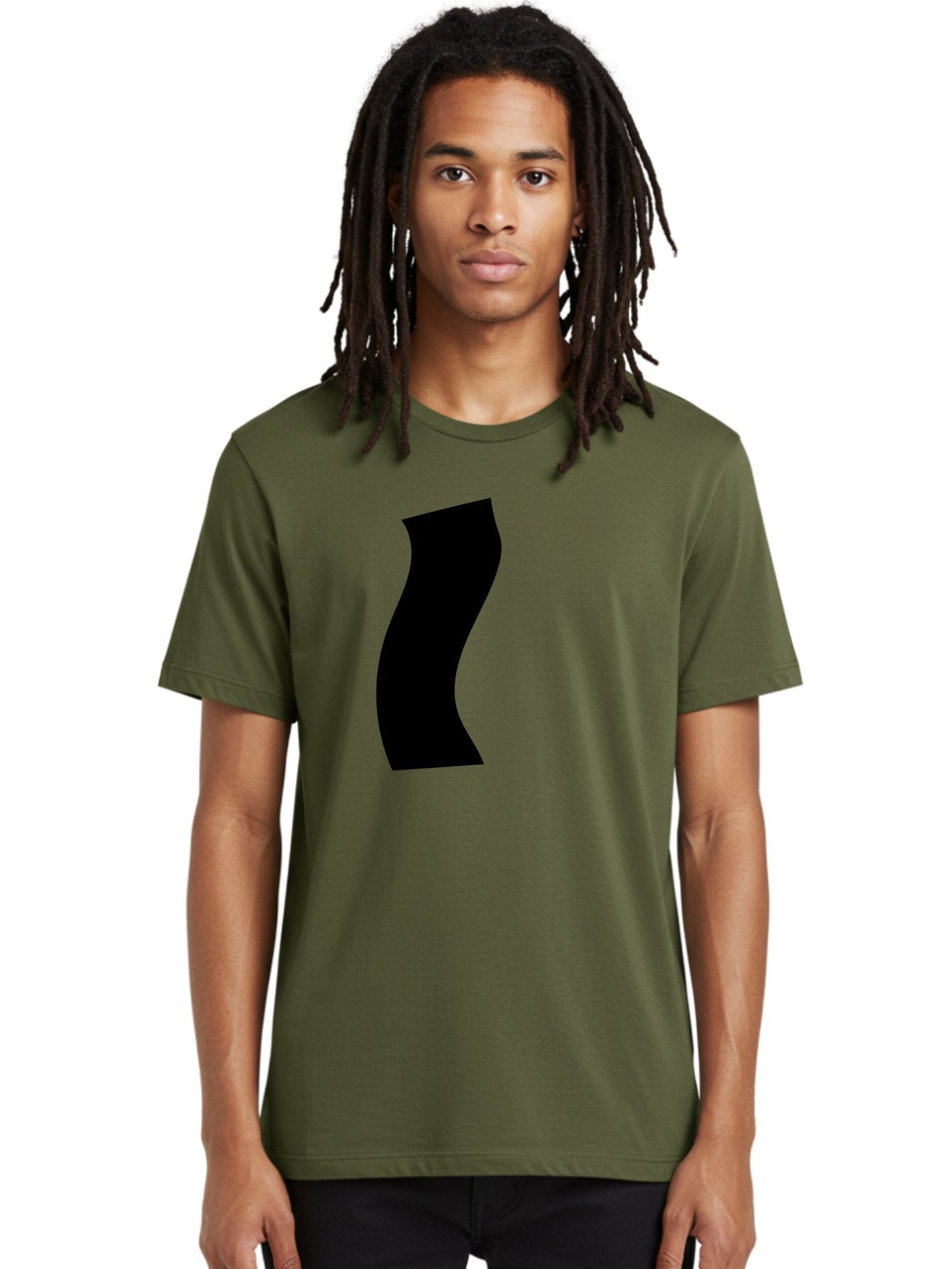 S Men'S Graphic Tee, 100% Cotton, Comfortable Casual Summer Wear, Machine Washable, Stylized Letter, Abstract Design, Minimalist Art, Bold Font, Modern Graphic, Sleek Typography, Simple Shape -  Aaa480 4