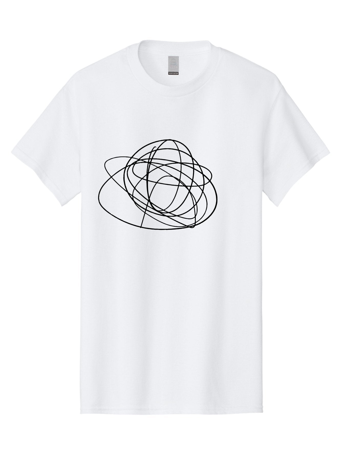 Scribble-3 Men'S Graphic Tee, 100% Cotton, Comfortable Casual Summer Wear, Machine Washable, Scribbled Lines, Hand Drawn Art, Abstract Design, Creative Expression, Messy Lines, Artistic Freedom, Loose Strokes -  Aaa483 15