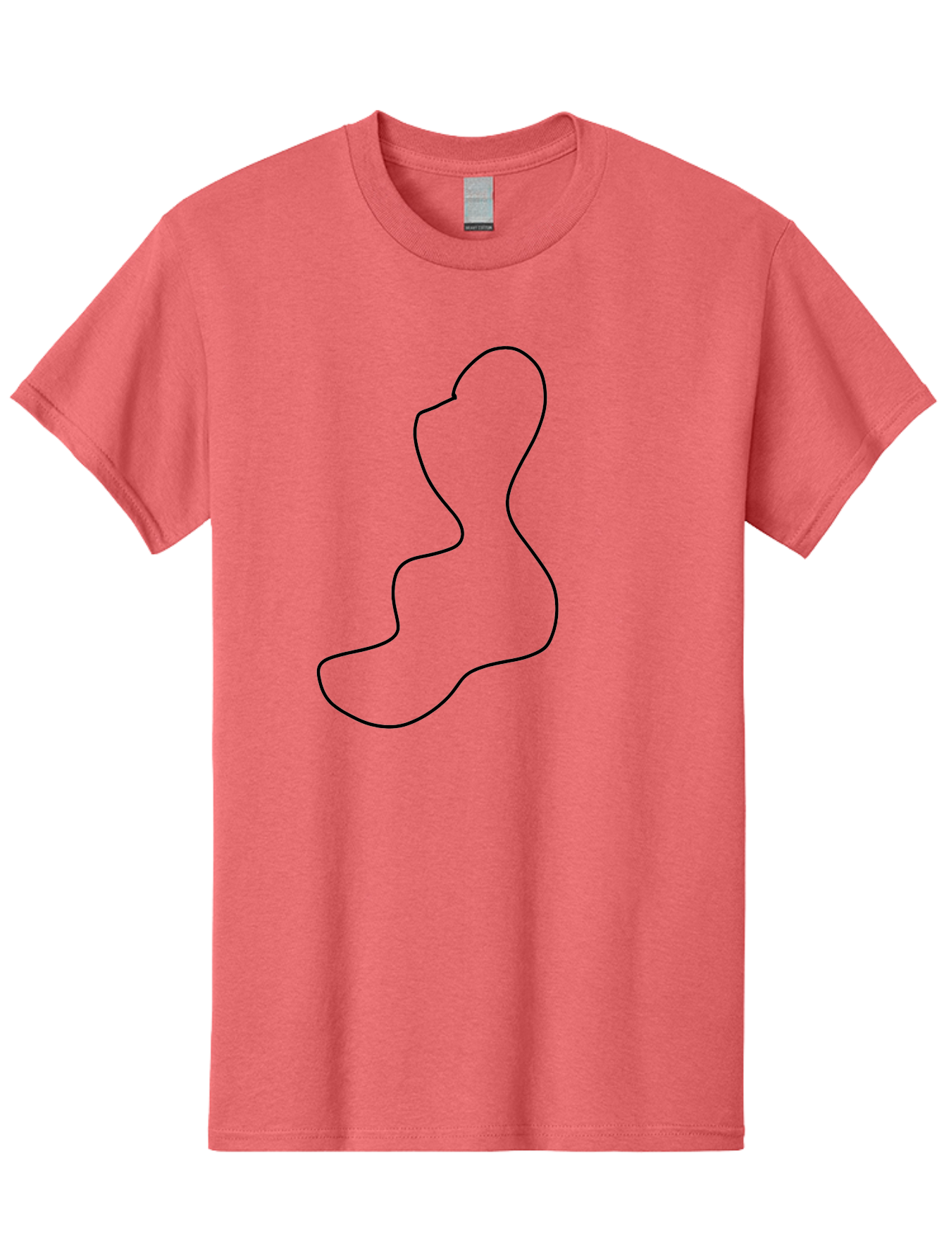 Shoe-Sole Men'S Graphic Tee, 100% Cotton, Comfortable Casual Summer Wear, Machine Washable, Black Outline, Minimalist Design, Simple Shape, Footprint, Abstract Art, Modern Graphic, Sleek Line Art, Contemporary Illustration -  Aaa486 5
