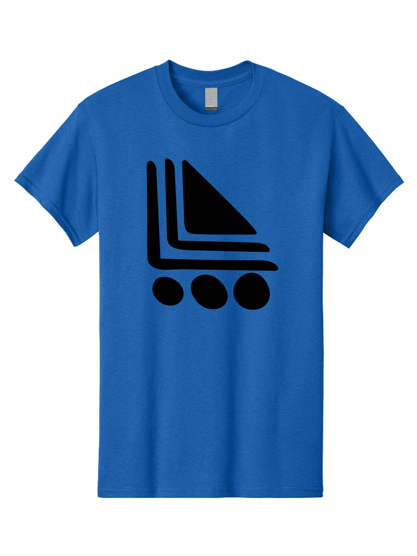 Shopping-Cart Men'S Graphic Tee, 100% Cotton, Comfortable Casual Summer Wear, Machine Washable, Shopping Cart Icon, E-Commerce Symbol, Online Shopping, Digital Marketplace, Minimalist Design, Bold Graphics, Black Silhouette -  Aaa487 19