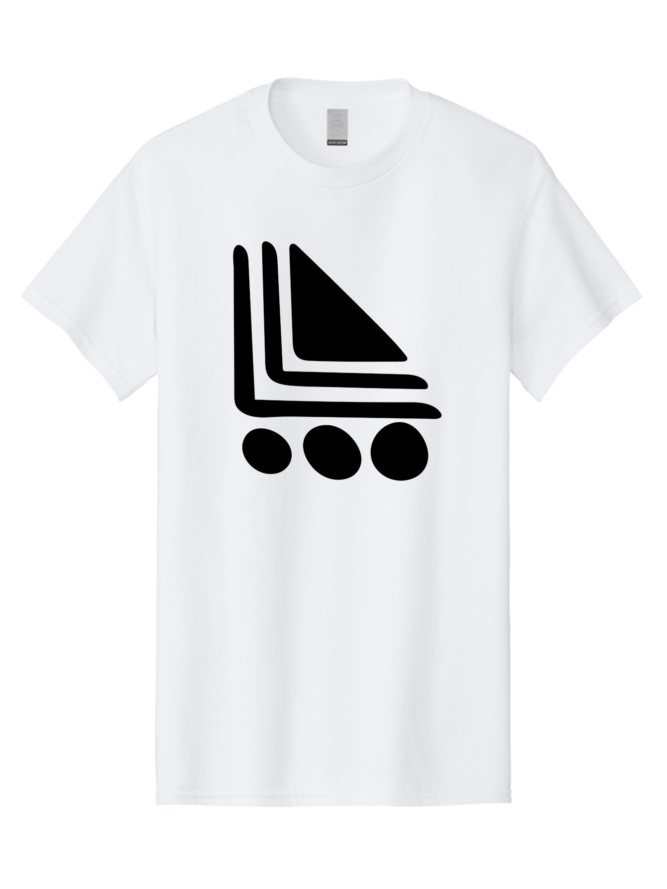 Shopping-Cart Men'S Graphic Tee, 100% Cotton, Comfortable Casual Summer Wear, Machine Washable, Shopping Cart Icon, E-Commerce Symbol, Online Shopping, Digital Marketplace, Minimalist Design, Bold Graphics, Black Silhouette -  Aaa487 29