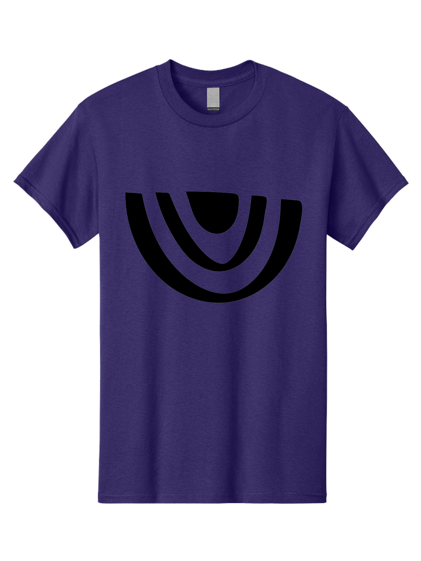 Smile Men'S Graphic Tee, 100% Cotton, Comfortable Casual Summer Wear, Machine Washable, Modern Logo, Abstract Symbol, Curved Lines, Futuristic Design, Sleek And Minimalist, Black And Green Color Scheme, Dynamic Graphic -  Aaa489 21