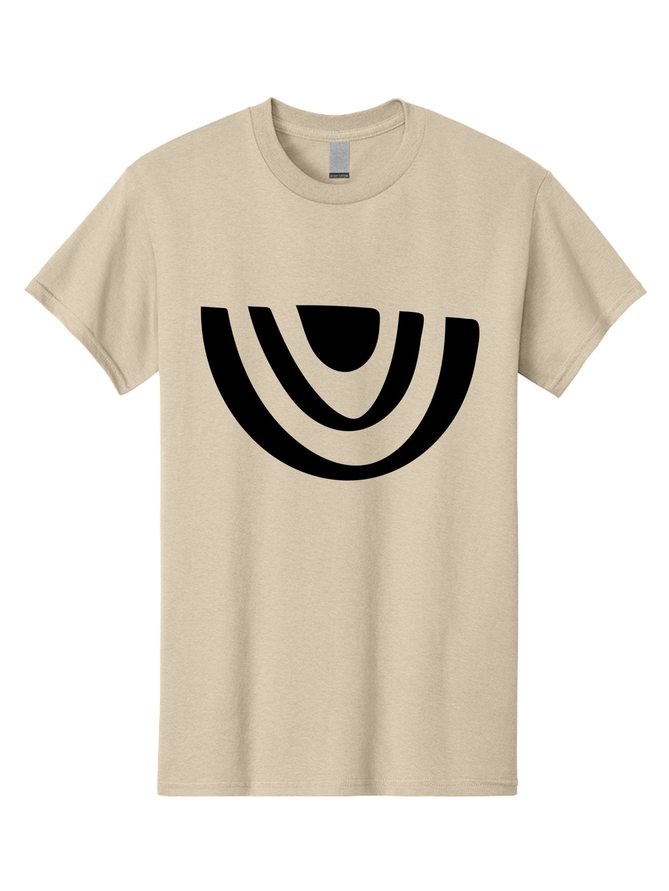 Smile Men'S Graphic Tee, 100% Cotton, Comfortable Casual Summer Wear, Machine Washable, Modern Logo, Abstract Symbol, Curved Lines, Futuristic Design, Sleek And Minimalist, Black And Green Color Scheme, Dynamic Graphic -  Aaa489 9