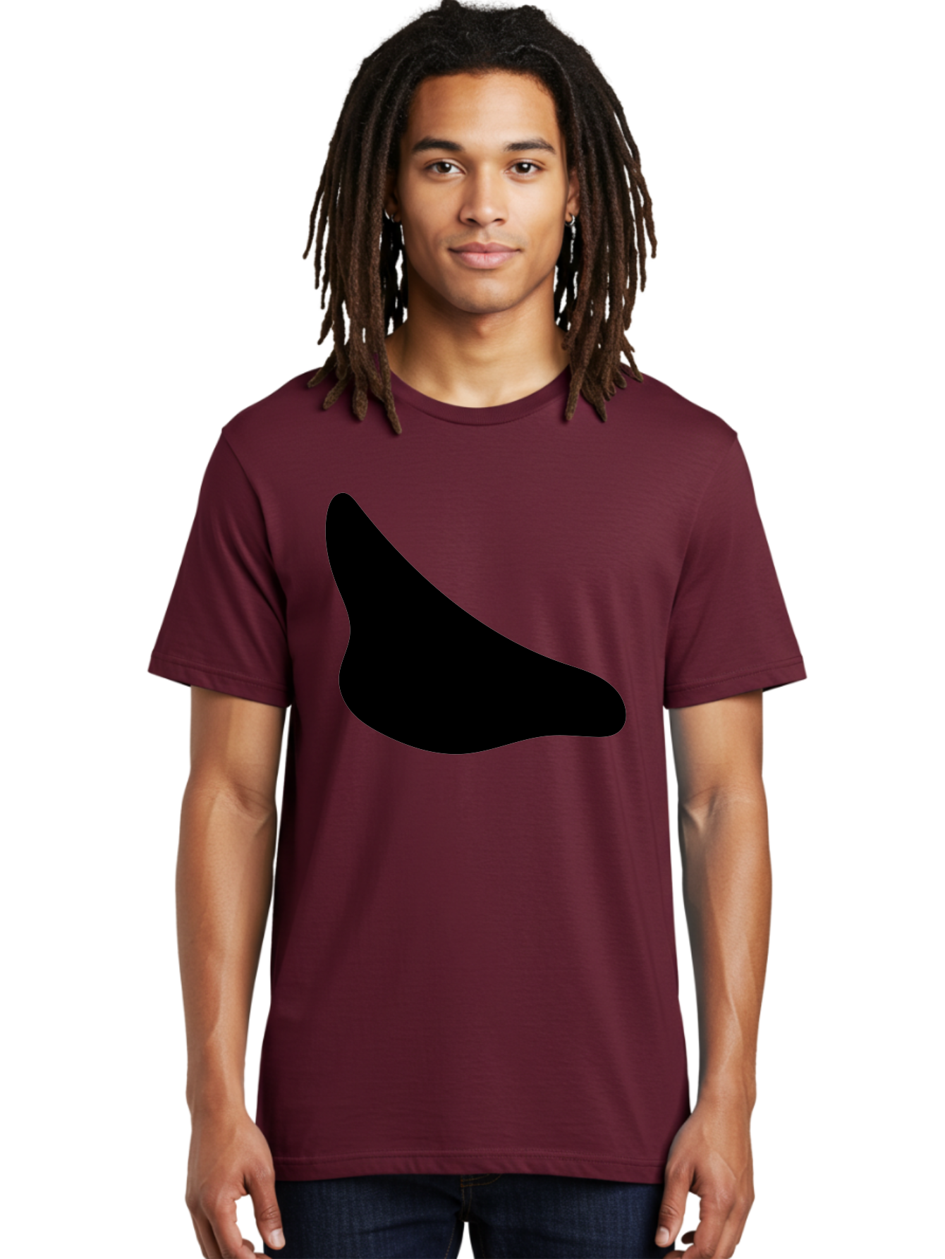 Stylized-Foot Men'S Graphic Tee, 100% Cotton, Comfortable Casual Summer Wear, Machine Washable, Shoe Sole, Footwear Design, Minimalist Shape, Black Silhouette, Simple Graphic, Modern Style -  Aaa494 14