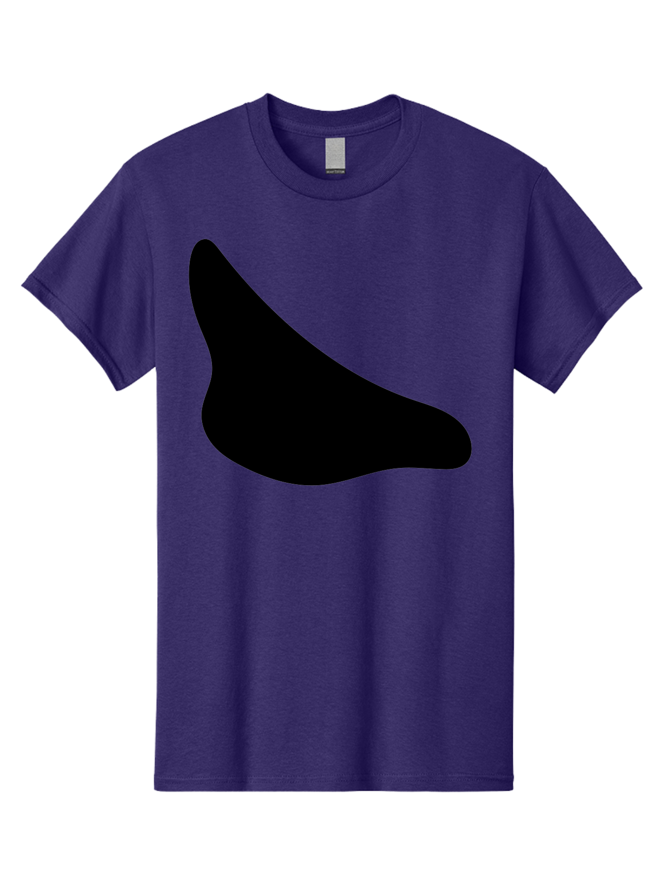 Stylized-Foot Men'S Graphic Tee, 100% Cotton, Comfortable Casual Summer Wear, Machine Washable, Shoe Sole, Footwear Design, Minimalist Shape, Black Silhouette, Simple Graphic, Modern Style -  Aaa494 21