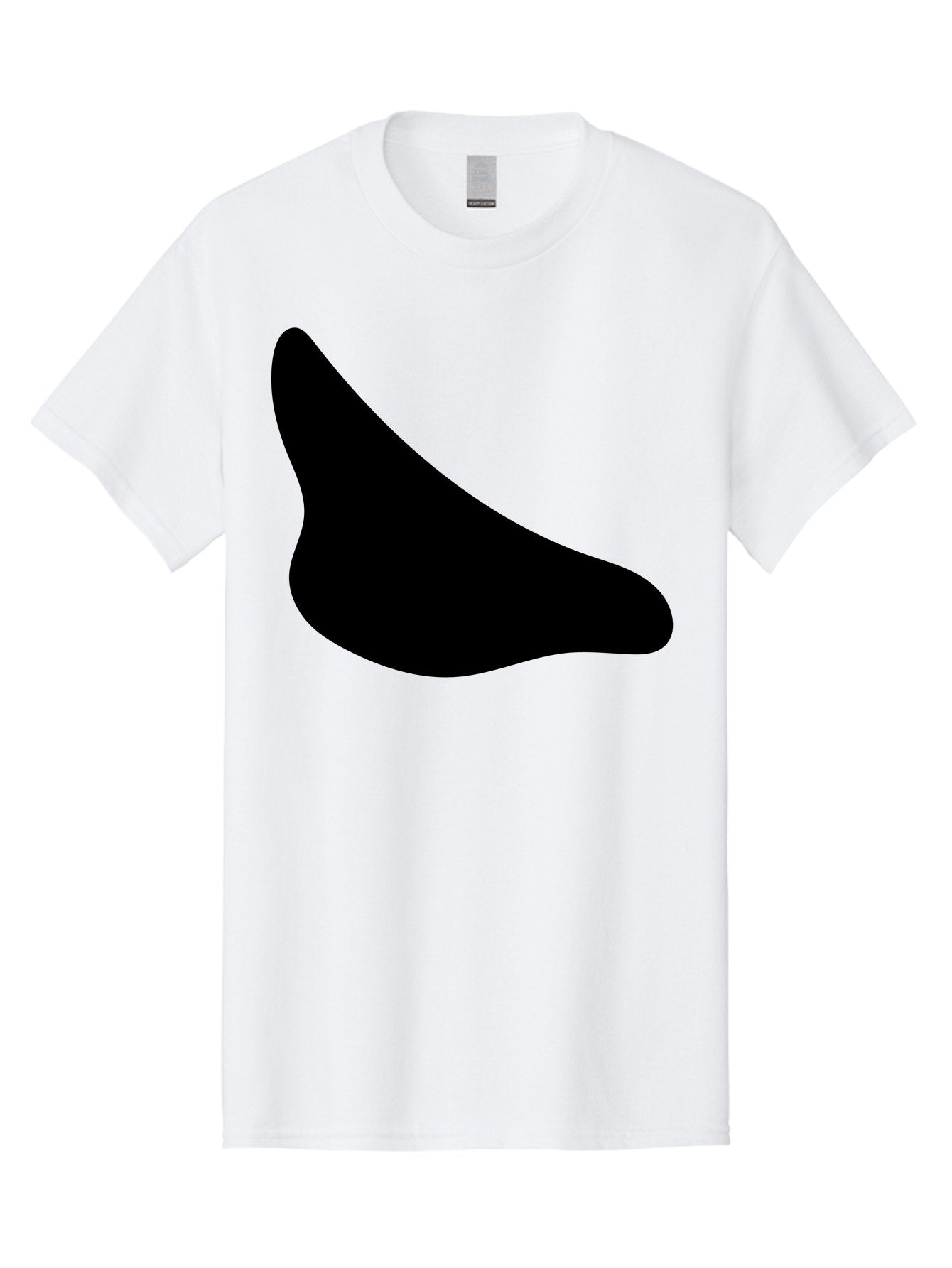 Stylized-Foot Men'S Graphic Tee, 100% Cotton, Comfortable Casual Summer Wear, Machine Washable, Shoe Sole, Footwear Design, Minimalist Shape, Black Silhouette, Simple Graphic, Modern Style -  Aaa494 23
