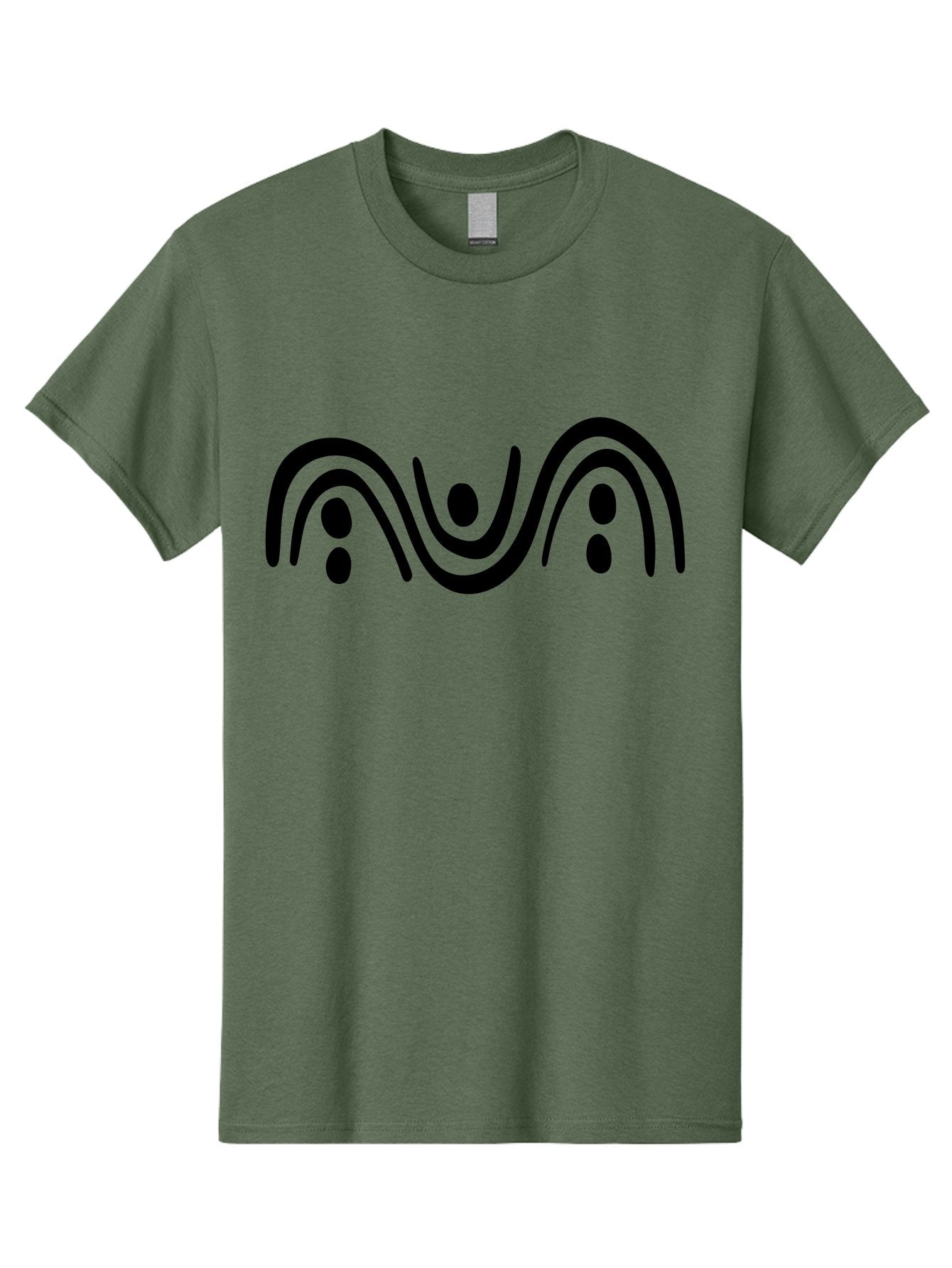 Three-Black-Dots Men'S Graphic Tee, 100% Cotton, Comfortable Casual Summer Wear, Machine Washable, Modern Art, Minimalist Design, Abstract Shapes, Black Lines, Stylized Dots, Contemporary Graphic, Simple Icon -  Aaa497 29