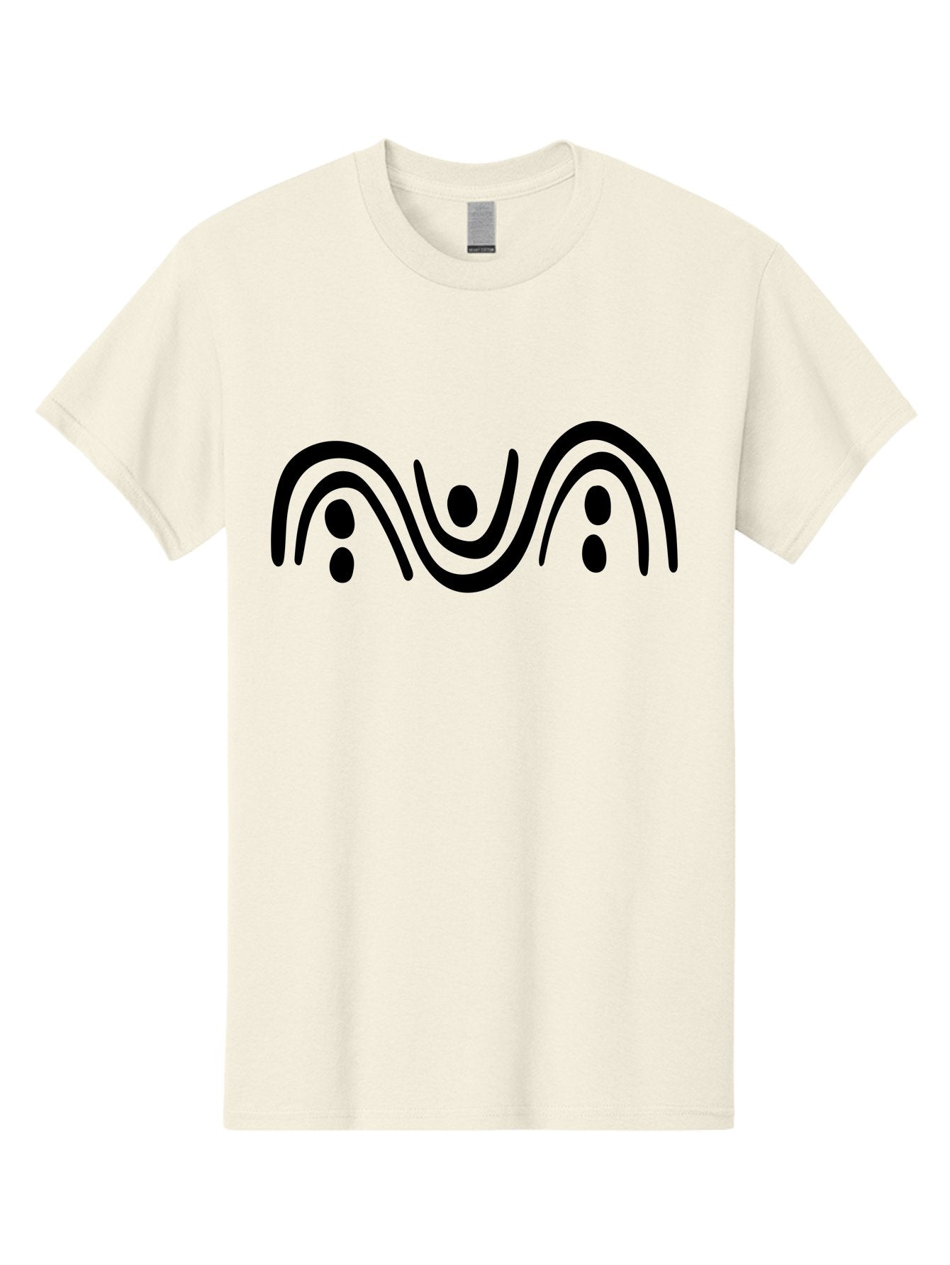 Three-Black-Dots Men'S Graphic Tee, 100% Cotton, Comfortable Casual Summer Wear, Machine Washable, Modern Art, Minimalist Design, Abstract Shapes, Black Lines, Stylized Dots, Contemporary Graphic, Simple Icon -  Aaa497 25