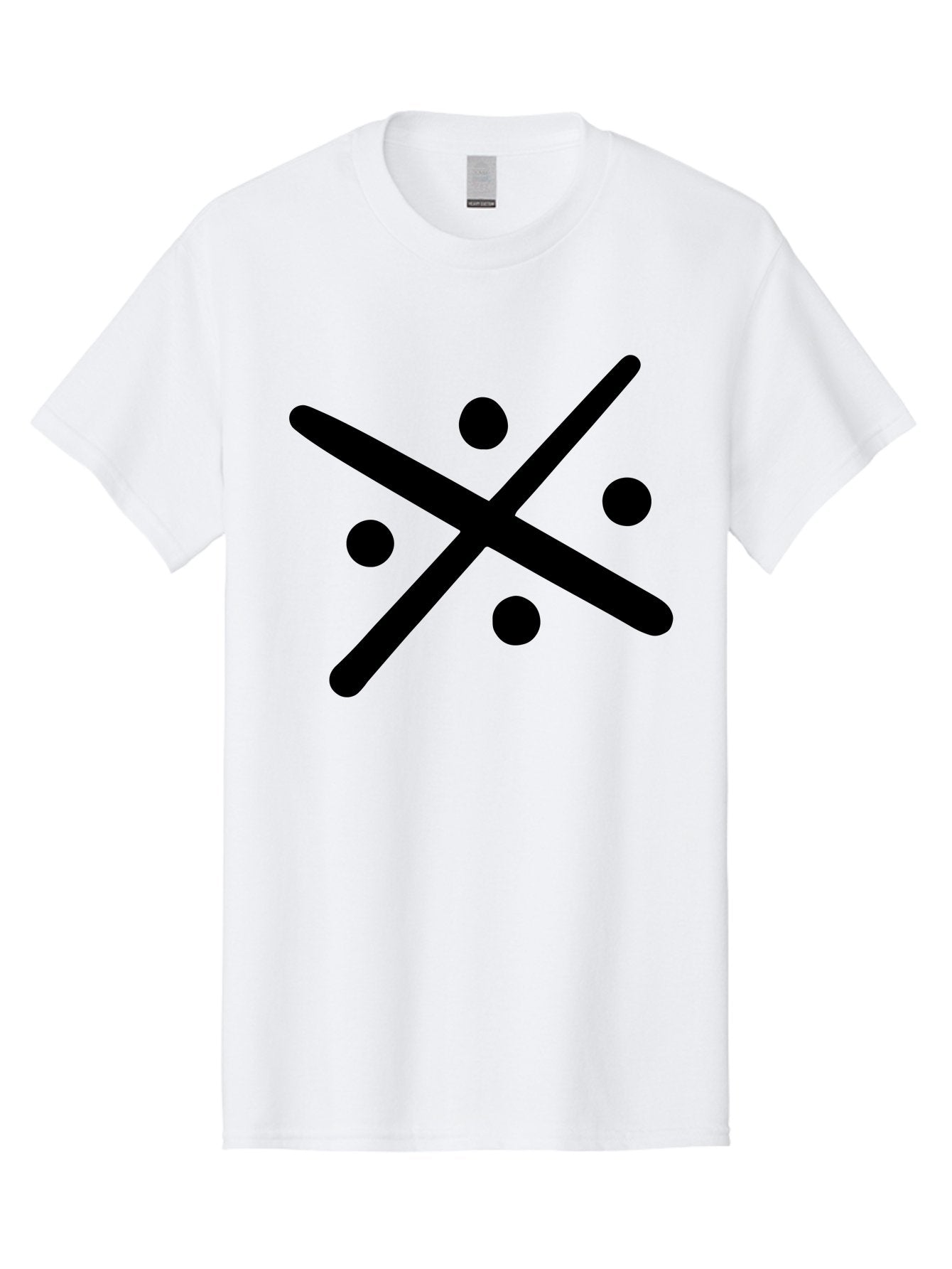 Tic-Tac-Toe Men'S Graphic Tee, 100% Cotton, Comfortable Casual Summer Wear, Machine Washable, Tic Tac Toe Game, Strategy Game, Two-Player Game, Simple Graphics, Minimalistic Design, Black And Green Colors, Game Board, Fun Gameplay, -  Aaa501 13