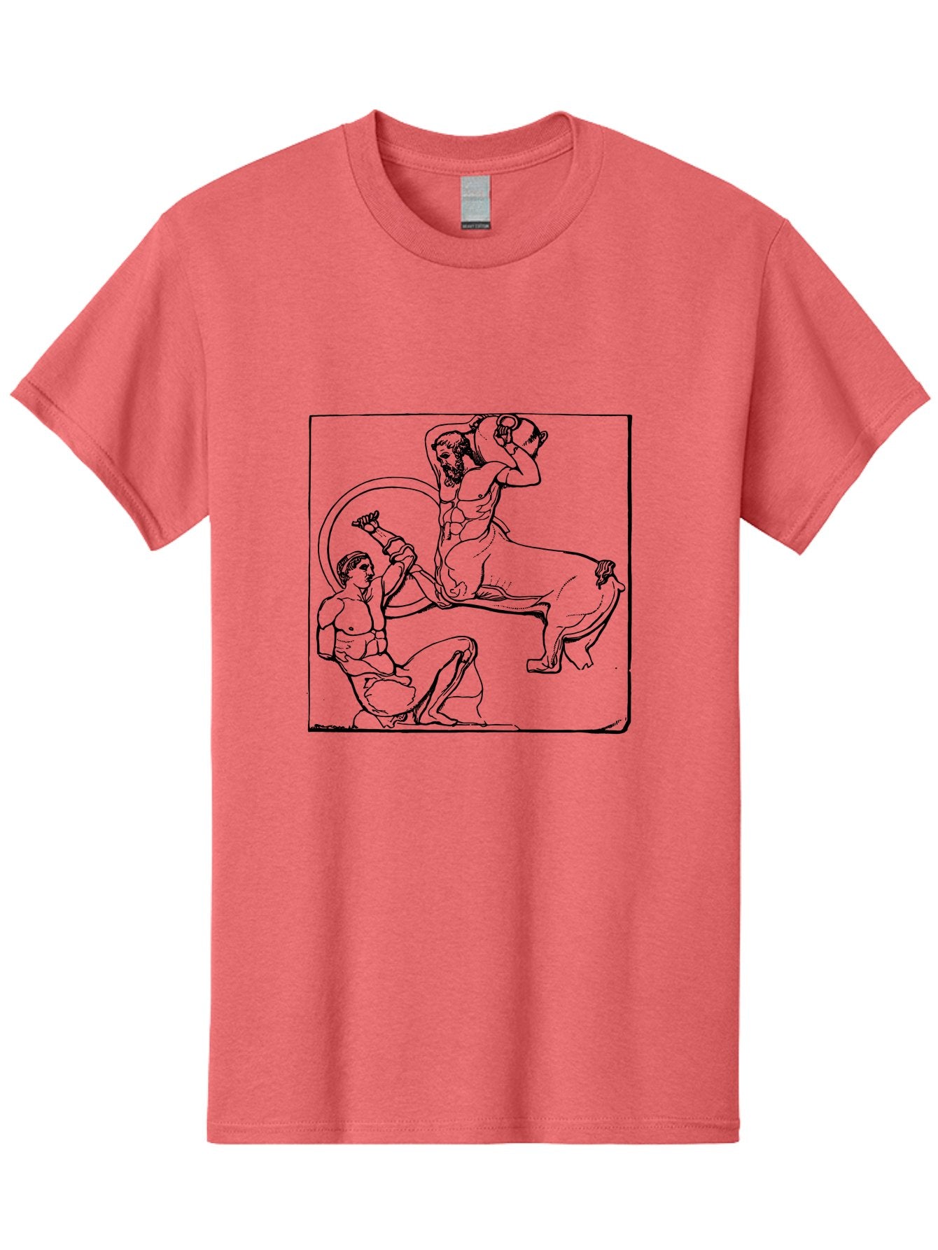 Europa-And-The-Bull Men'S Graphic Tee, 100% Cotton, Comfortable Casual Summer Wear, Machine Washable, Classical Mythology, Ancient Greece, Mythological Creature, Europa Abduction, Bull Transformation, Greek Legend, Mythical Art, -  Aaa532 9
