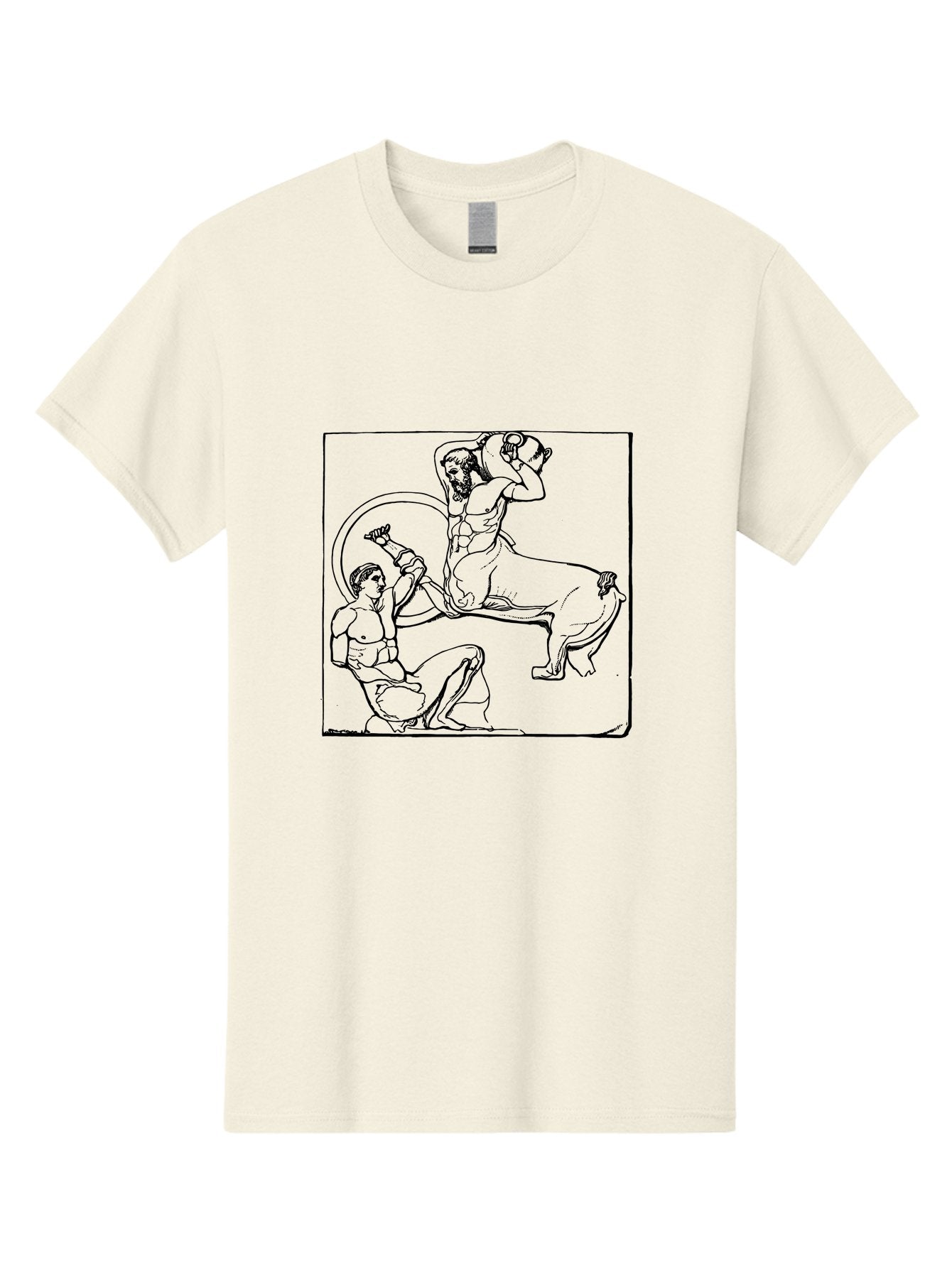 Europa-And-The-Bull Men'S Graphic Tee, 100% Cotton, Comfortable Casual Summer Wear, Machine Washable, Classical Mythology, Ancient Greece, Mythological Creature, Europa Abduction, Bull Transformation, Greek Legend, Mythical Art, -  Aaa532 15