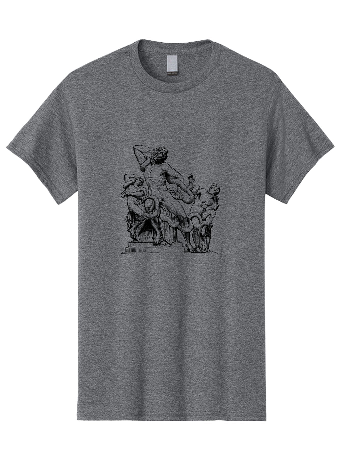 Laocoon-And-Sons Men'S Graphic Tee, 100% Cotton, Comfortable Casual Summer Wear, Machine Washable, Ancient Greek Sculpture, Laocoon And Sons, Mythological Scene, Serpent Attack, Classical Art, Renaissance Inspiration, Dramatic Pose, -  Aaa547 11
