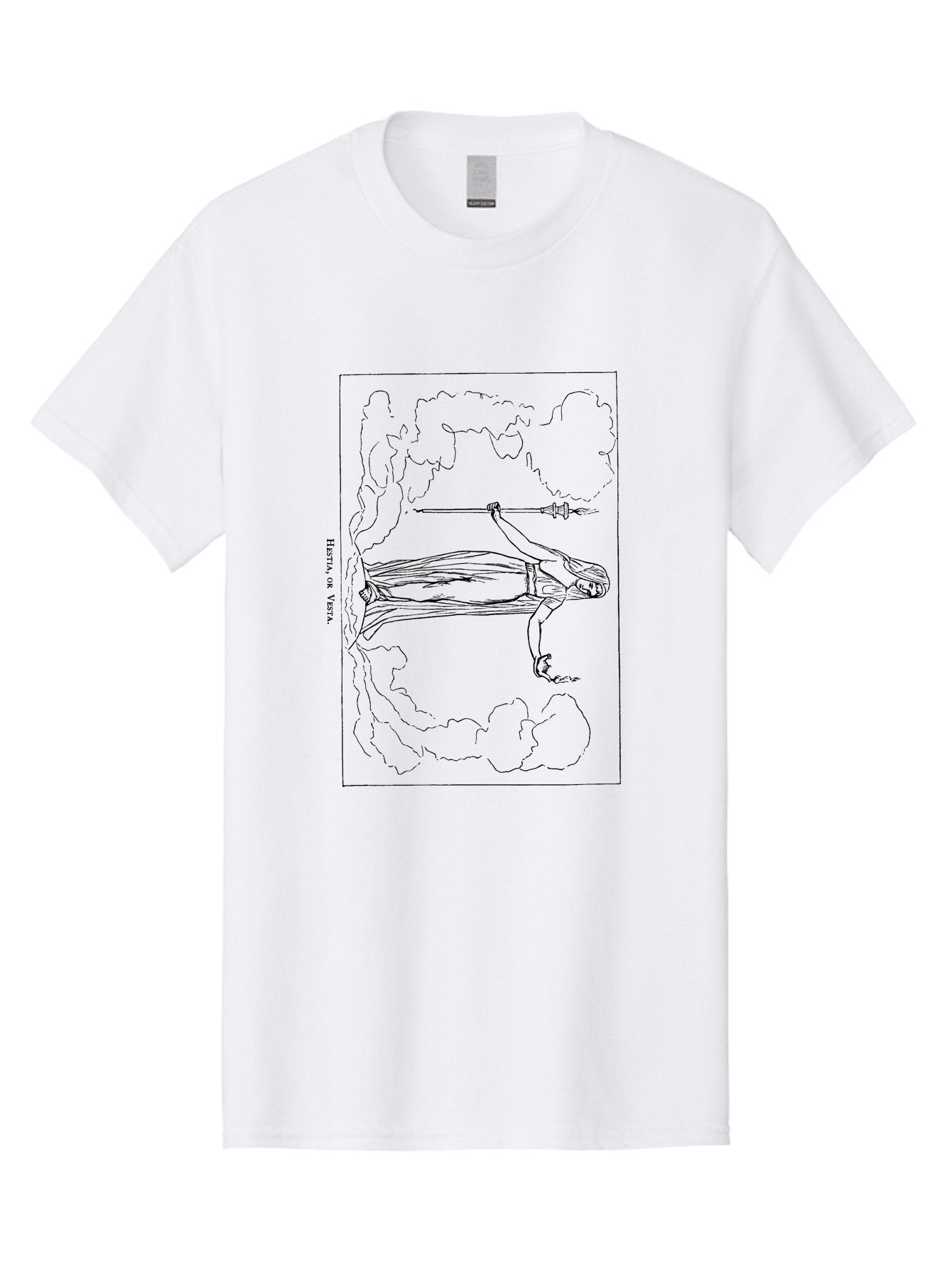 Page-Of-Swords Men'S Graphic Tee, 100% Cotton, Comfortable Casual Summer Wear, Machine Washable, Tarot Card Artwork, Page Of Swords, Sword In Hand, Clouds, Mystical Illustration, Esoteric Imagery, Symbolic Representation, Divination Theme, -  Aaa554 9