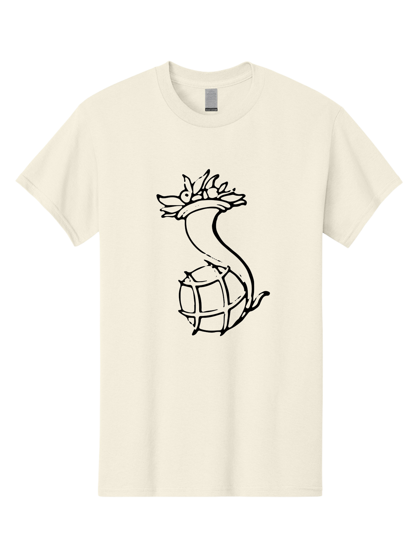Pineapple-Grenade Men'S Graphic Tee, 100% Cotton, Comfortable Casual Summer Wear, Machine Washable, Pineapple Grenade, Cartoon Illustration, Simple Line Art, Fruit And Warfare, Humorous Design, Playful Twist, Comical Art -  Aaa556 17