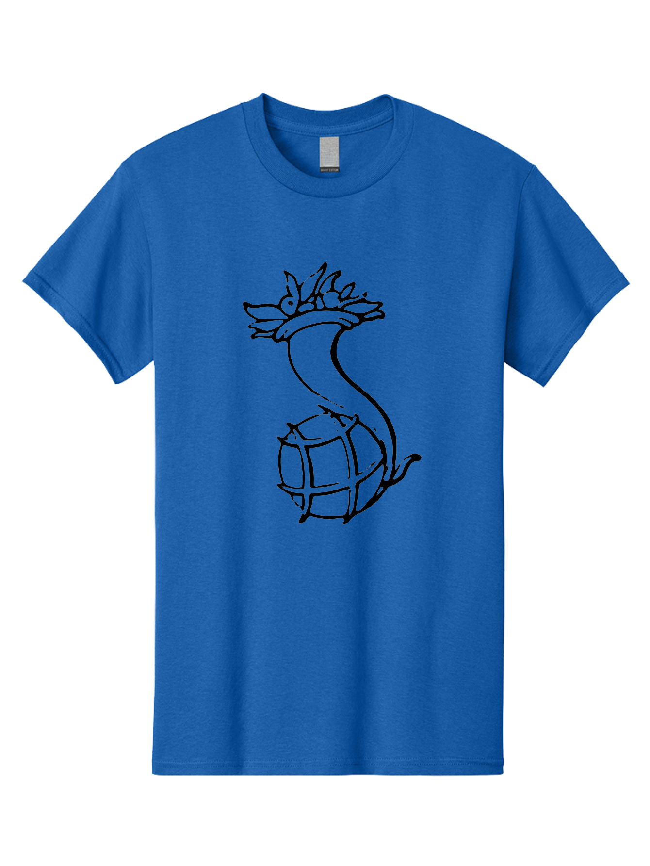 Pineapple-Grenade Men'S Graphic Tee, 100% Cotton, Comfortable Casual Summer Wear, Machine Washable, Pineapple Grenade, Cartoon Illustration, Simple Line Art, Fruit And Warfare, Humorous Design, Playful Twist, Comical Art -  Aaa556 25