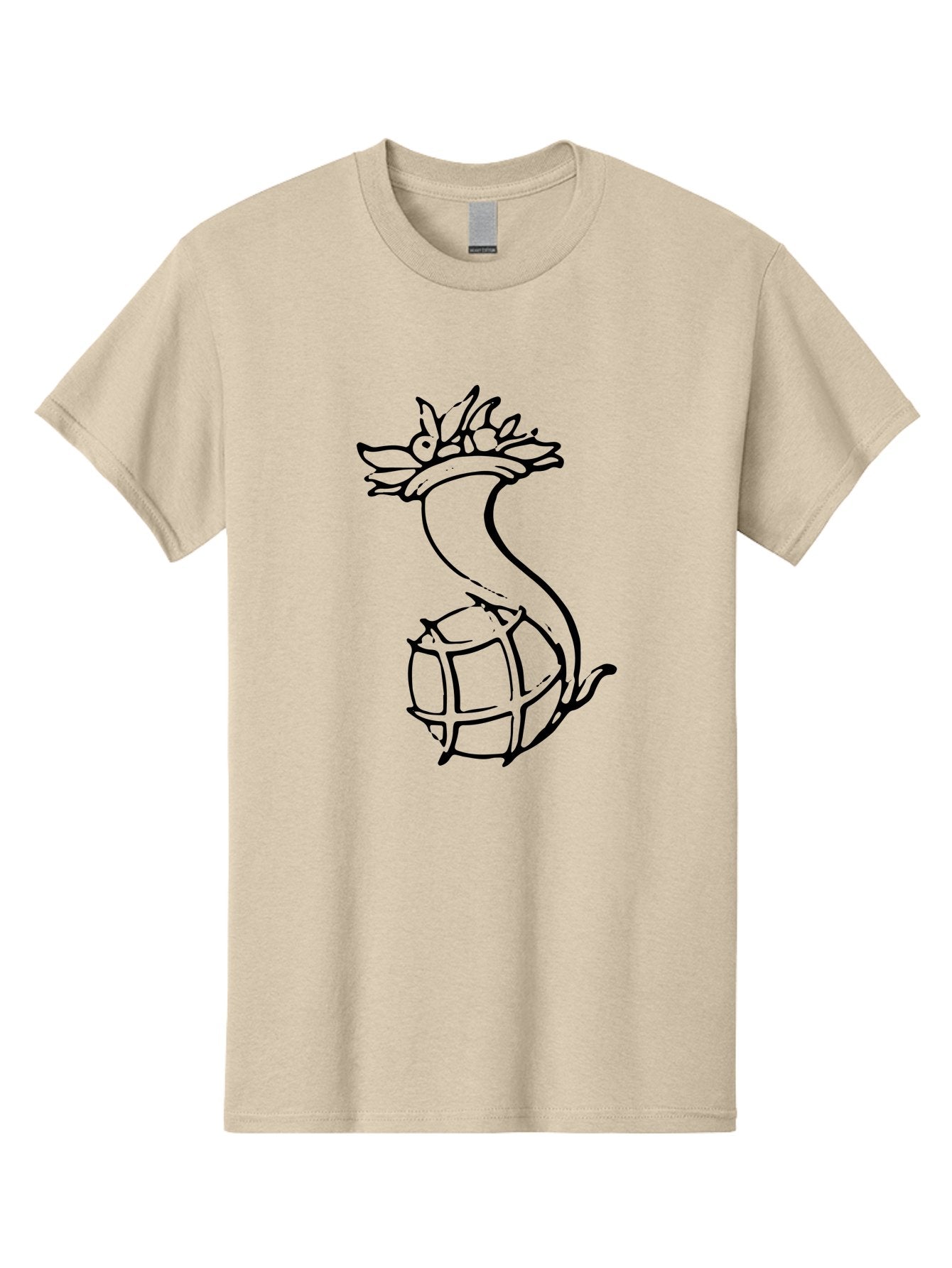 Pineapple-Grenade Men'S Graphic Tee, 100% Cotton, Comfortable Casual Summer Wear, Machine Washable, Pineapple Grenade, Cartoon Illustration, Simple Line Art, Fruit And Warfare, Humorous Design, Playful Twist, Comical Art -  Aaa556 19