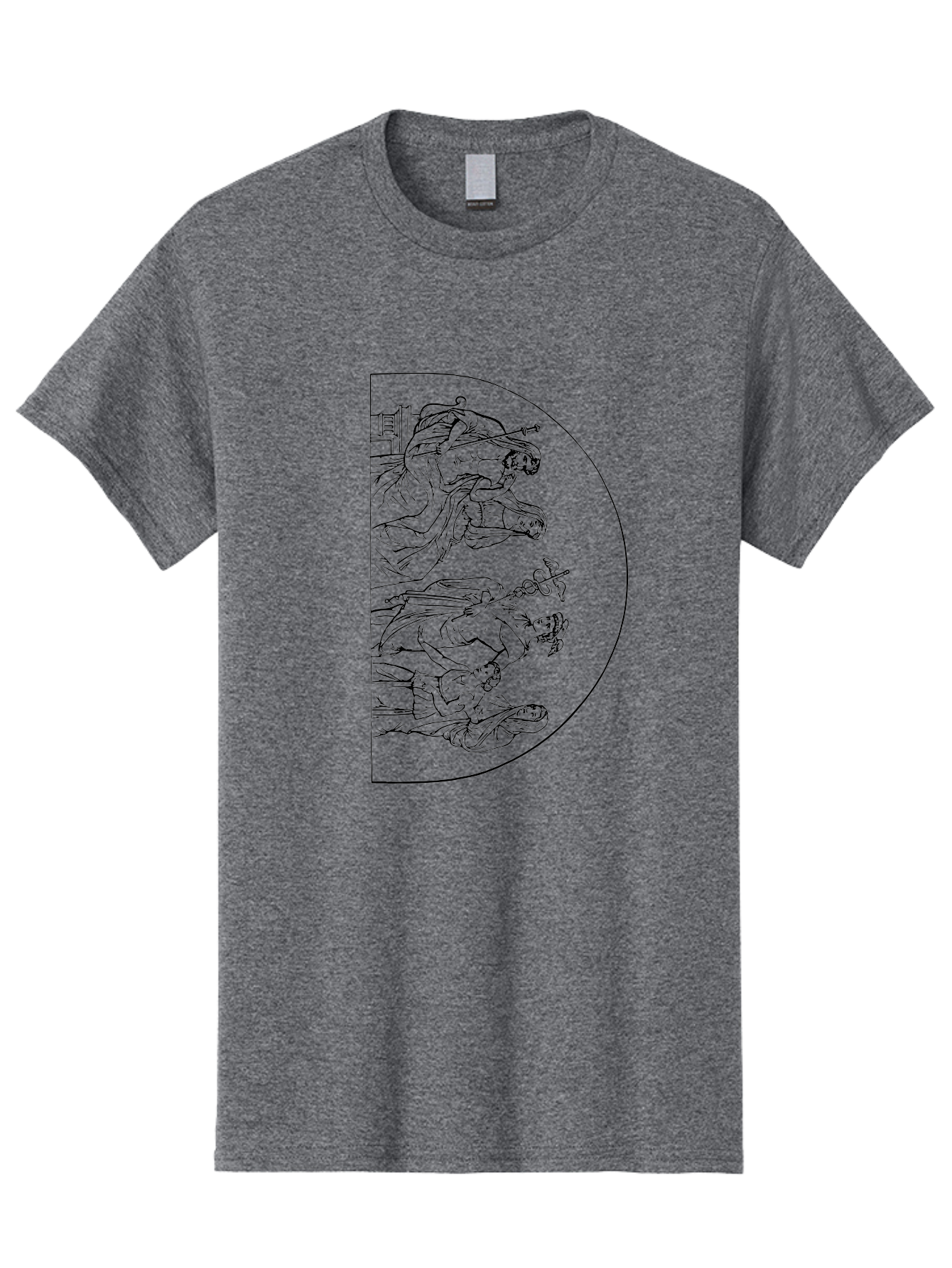 Three-Horsemen Men'S Graphic Tee, 100% Cotton, Comfortable Casual Summer Wear, Machine Washable, Pac-Man Ghost Character, Classic Arcade Game, Video Game Nostalgia, Retro Gaming, Iconic Characters, Gaming Culture, Pop Culture Icon, -  Aaa568 25