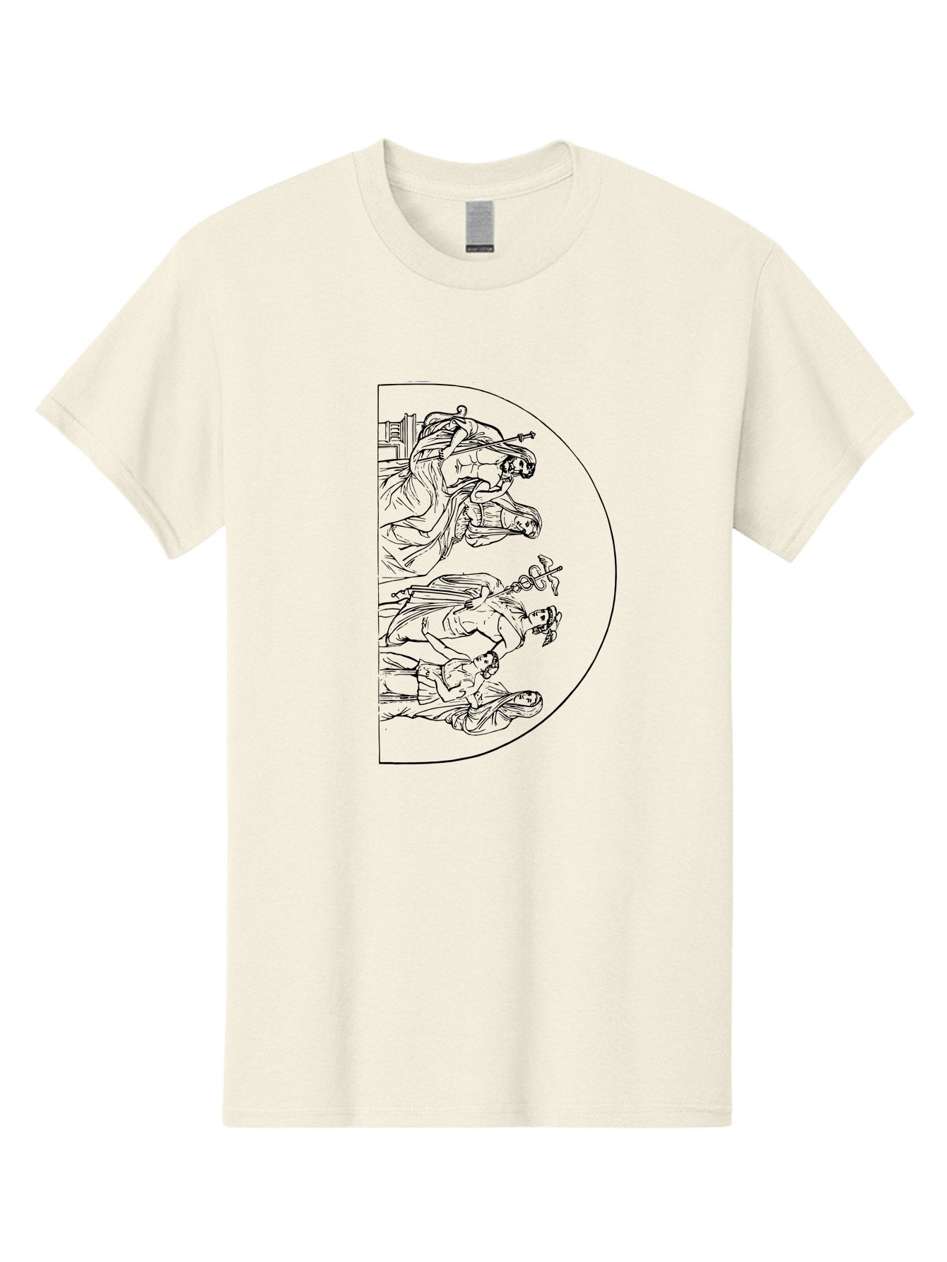 Three-Horsemen Men'S Graphic Tee, 100% Cotton, Comfortable Casual Summer Wear, Machine Washable, Pac-Man Ghost Character, Classic Arcade Game, Video Game Nostalgia, Retro Gaming, Iconic Characters, Gaming Culture, Pop Culture Icon, -  Aaa568 21