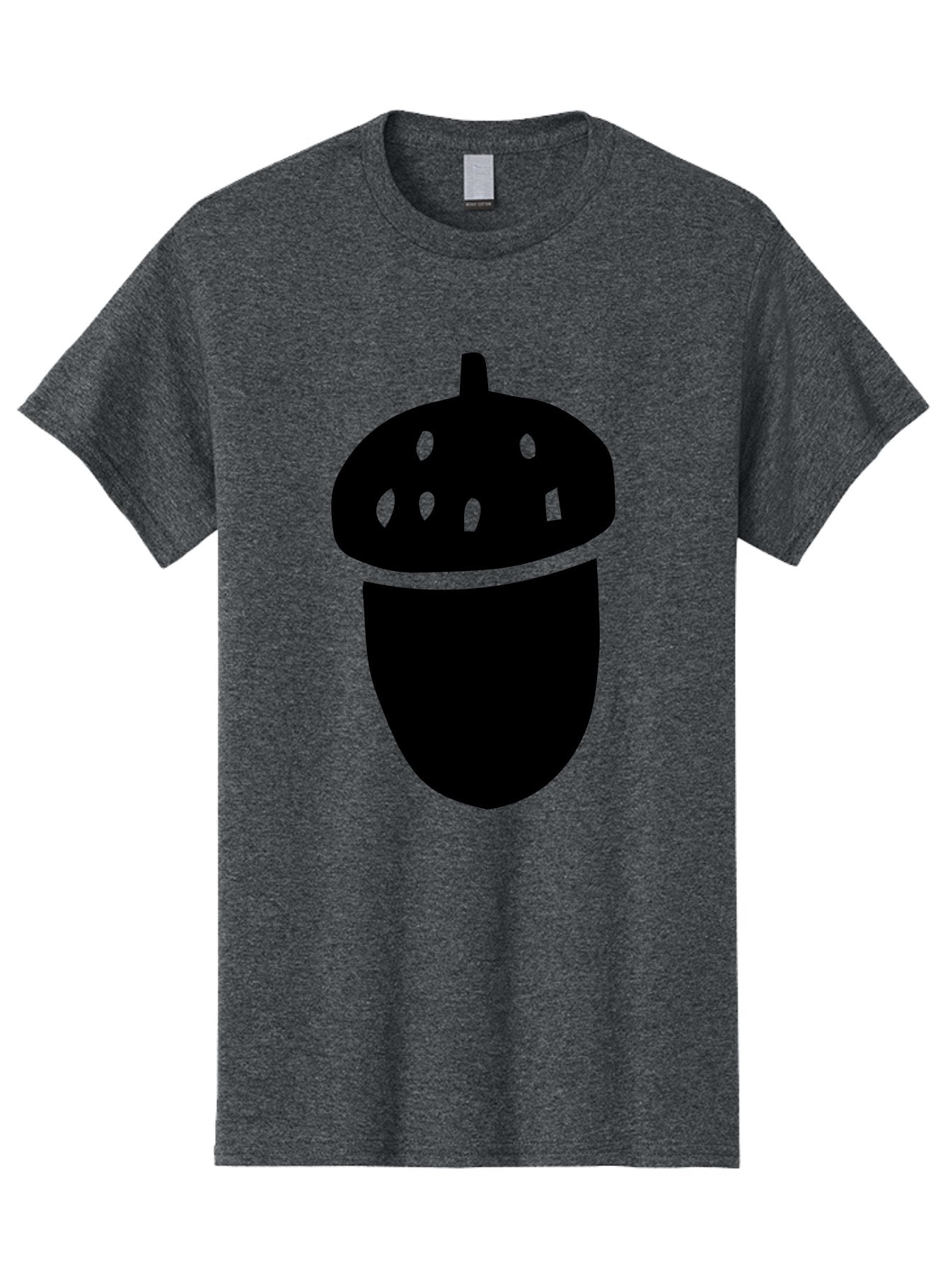 Acorn Men'S Graphic Tee, 100% Cotton, Comfortable Casual Summer Wear, Machine Washable, Acorn Silhouette, Oak Tree Symbol, Forest Icon, Nature Emblem, Earthy Design, Simple Graphics, Minimalist Art -  Aaa579 27