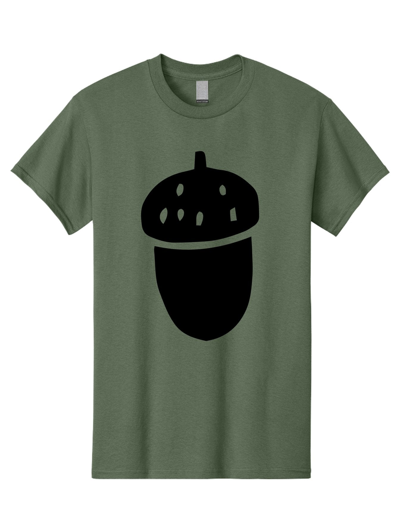Acorn Men'S Graphic Tee, 100% Cotton, Comfortable Casual Summer Wear, Machine Washable, Acorn Silhouette, Oak Tree Symbol, Forest Icon, Nature Emblem, Earthy Design, Simple Graphics, Minimalist Art -  Aaa579 29