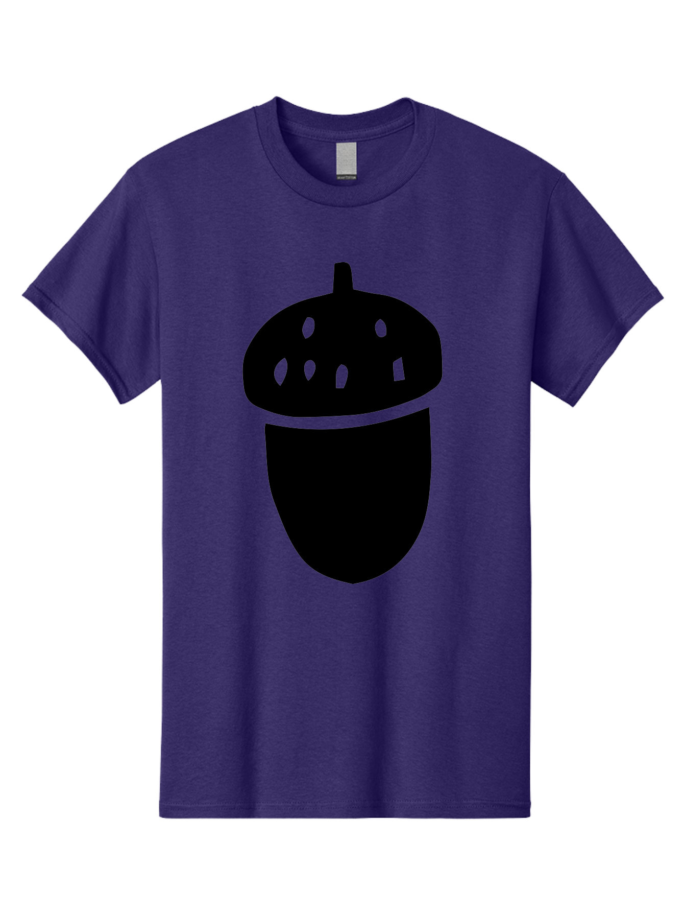 Acorn Men'S Graphic Tee, 100% Cotton, Comfortable Casual Summer Wear, Machine Washable, Acorn Silhouette, Oak Tree Symbol, Forest Icon, Nature Emblem, Earthy Design, Simple Graphics, Minimalist Art -  Aaa579 29