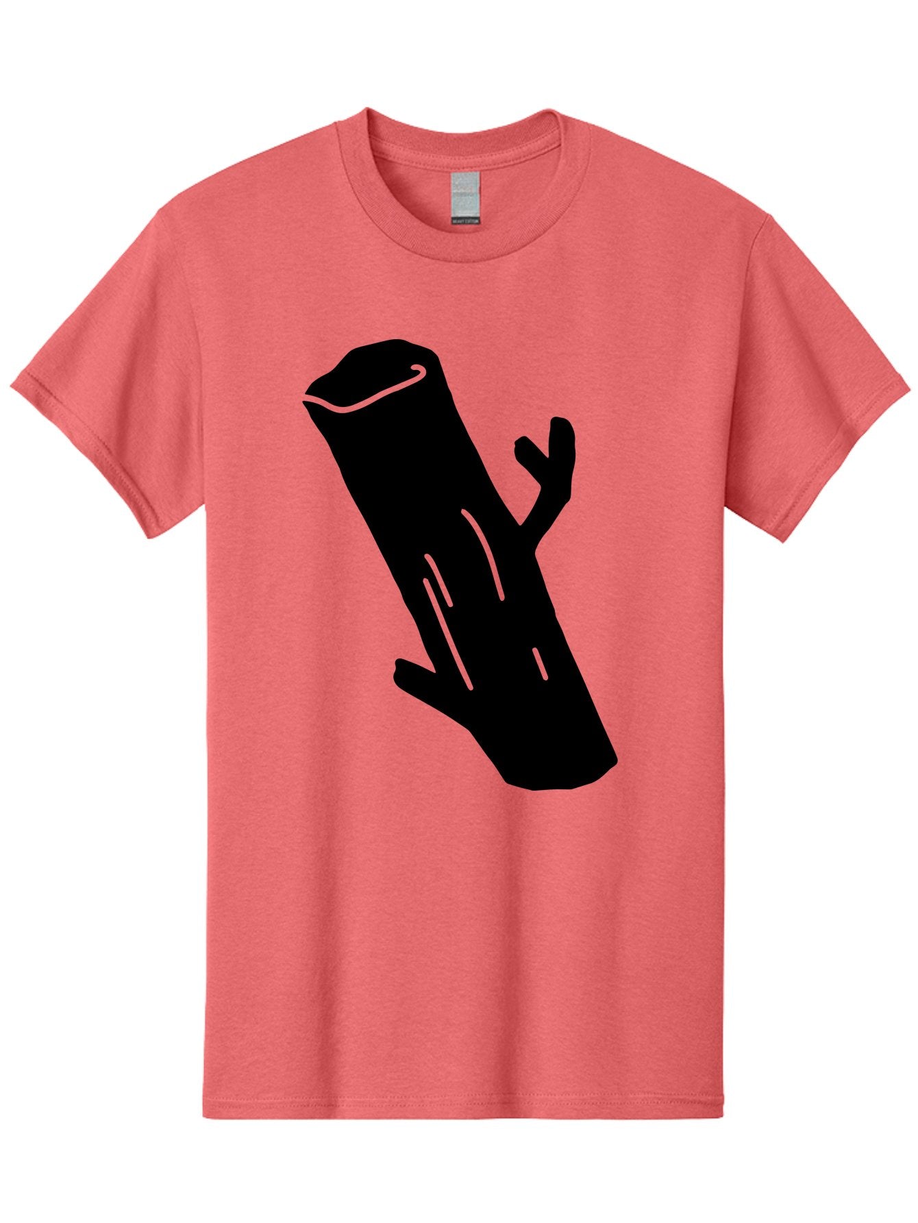 Cigar Men'S Graphic Tee, 100% Cotton, Comfortable Casual Summer Wear, Machine Washable, Tree Stump, Forest Floor, Natural Texture, Wooden Log, Branch Silhouette, Earthy Tones, Forest Scenery, Outdoor Environment -  Aaa587 13