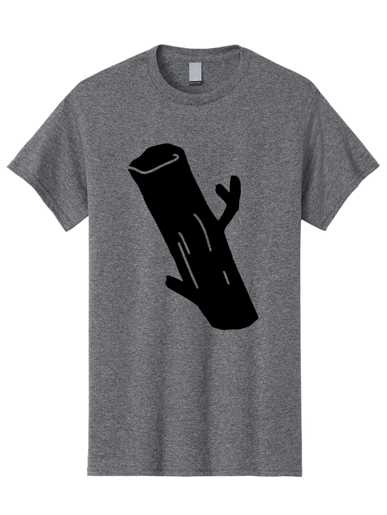 Cigar Men'S Graphic Tee, 100% Cotton, Comfortable Casual Summer Wear, Machine Washable, Tree Stump, Forest Floor, Natural Texture, Wooden Log, Branch Silhouette, Earthy Tones, Forest Scenery, Outdoor Environment -  Aaa587 17