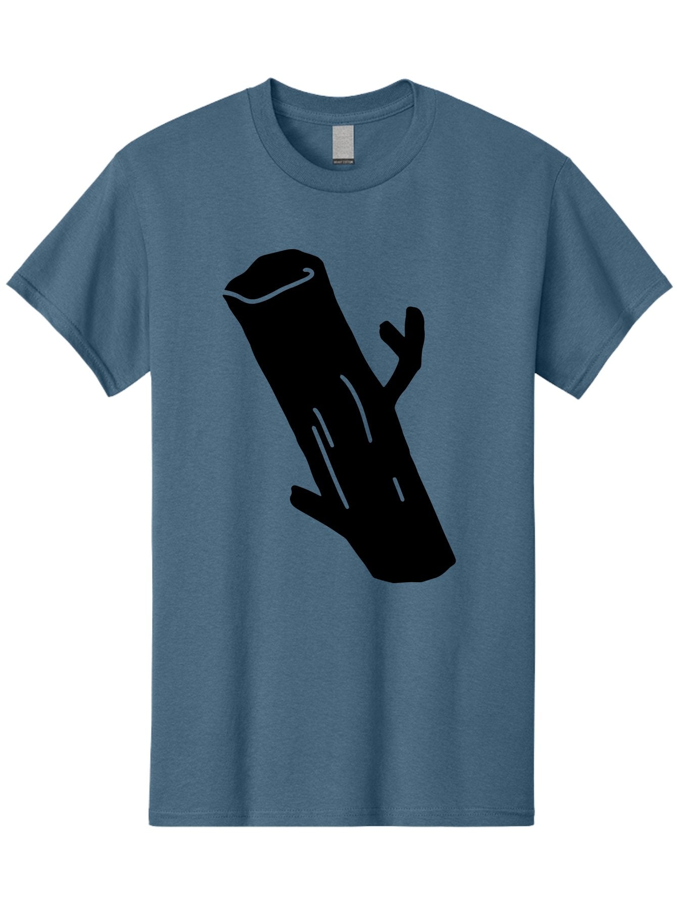 Cigar Men'S Graphic Tee, 100% Cotton, Comfortable Casual Summer Wear, Machine Washable, Tree Stump, Forest Floor, Natural Texture, Wooden Log, Branch Silhouette, Earthy Tones, Forest Scenery, Outdoor Environment -  Aaa587 5