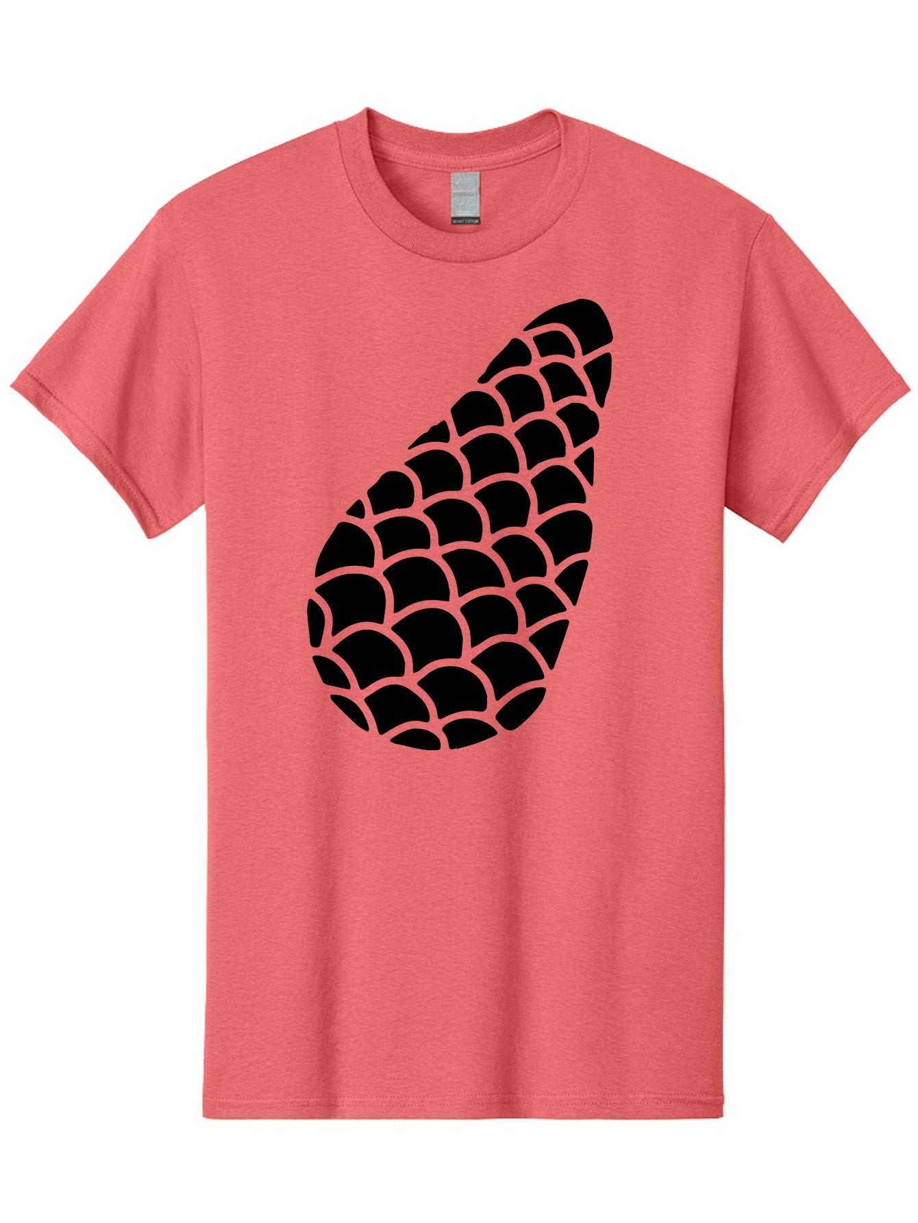 Hops-Cone Men'S Graphic Tee, 100% Cotton, Comfortable Casual Summer Wear, Machine Washable, Hops Silhouette, Beer Ingredient, Brewing Process, Black And Green Design, Abstract Pattern, Craft Beer, Unique Texture, Simple Graphic -  Aaa598 19