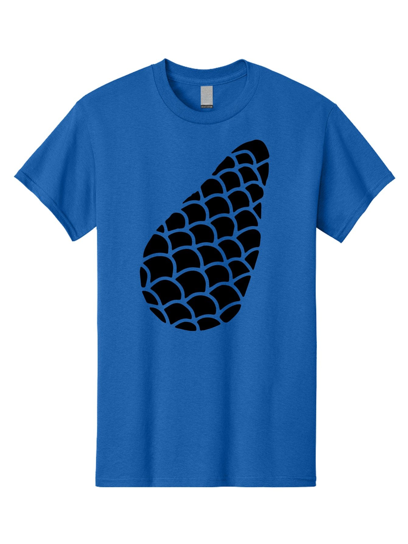 Hops-Cone Men'S Graphic Tee, 100% Cotton, Comfortable Casual Summer Wear, Machine Washable, Hops Silhouette, Beer Ingredient, Brewing Process, Black And Green Design, Abstract Pattern, Craft Beer, Unique Texture, Simple Graphic -  Aaa598 15