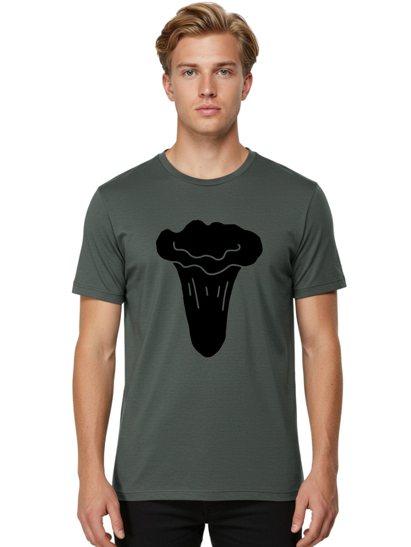 Ice-Cream-Cone Men'S Graphic Tee, 100% Cotton, Comfortable Casual Summer Wear, Machine Washable, Ice Cream Cone, Sweet Treat, Dessert Icon, Frozen Delight, Tasty Illustration, Simple Design, Minimalist Art, Neon Green Accents -  Aaa600 28