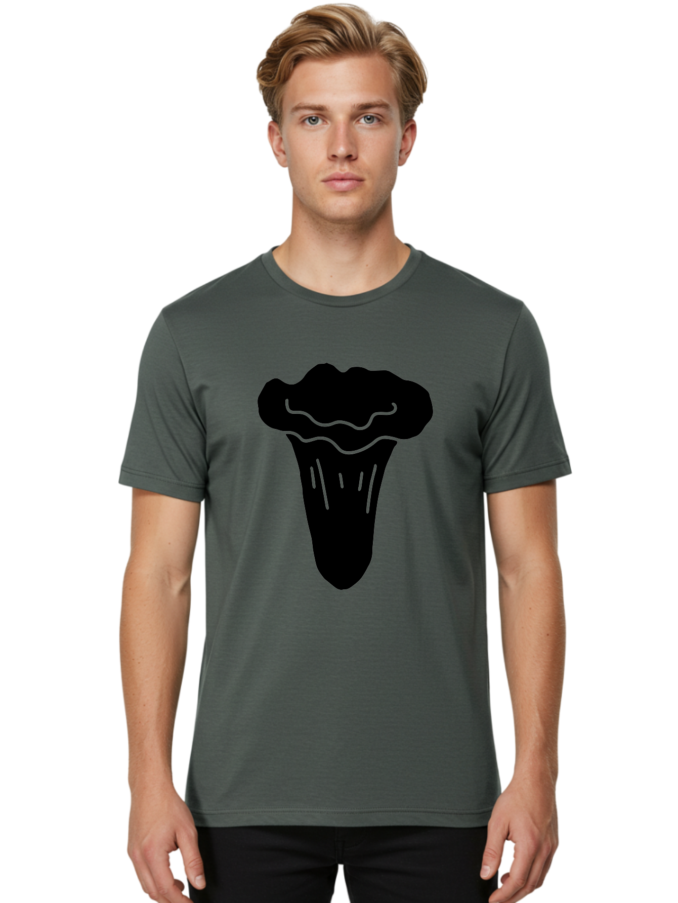 Ice-Cream-Cone Men'S Graphic Tee, 100% Cotton, Comfortable Casual Summer Wear, Machine Washable, Ice Cream Cone, Sweet Treat, Dessert Icon, Frozen Delight, Tasty Illustration, Simple Design, Minimalist Art, Neon Green Accents -  Aaa600 4