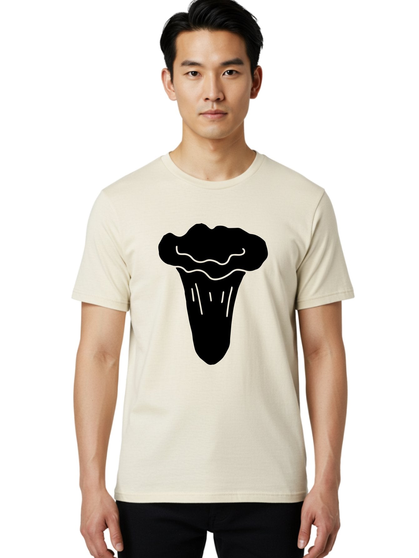 Ice-Cream-Cone Men'S Graphic Tee, 100% Cotton, Comfortable Casual Summer Wear, Machine Washable, Ice Cream Cone, Sweet Treat, Dessert Icon, Frozen Delight, Tasty Illustration, Simple Design, Minimalist Art, Neon Green Accents -  Aaa600 8